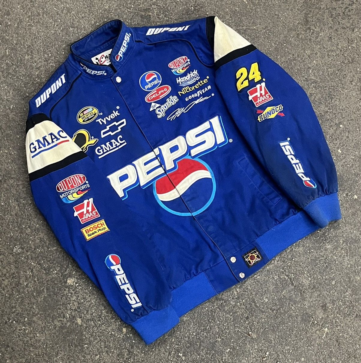 NASCAR × Vintage Nascar vintage Pepsi jacket streetwear hype rare Size US XL / EU 56 / 4 - 1 Thumbnail