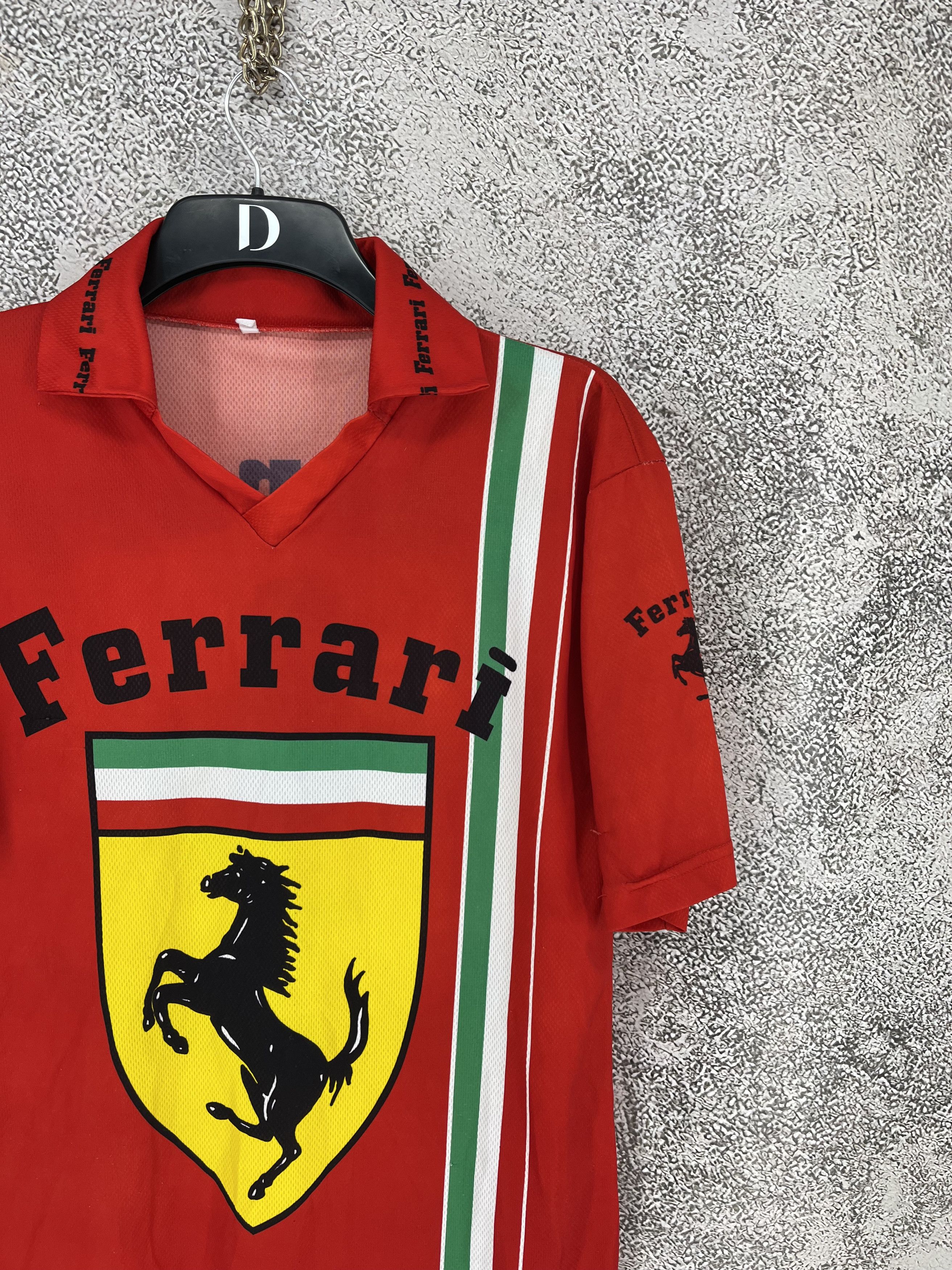 Ferrari Vintage Ferrari F1 Racing jersey t-shirt Size-XL Size US XL / EU 56 / 4 - 5 Thumbnail