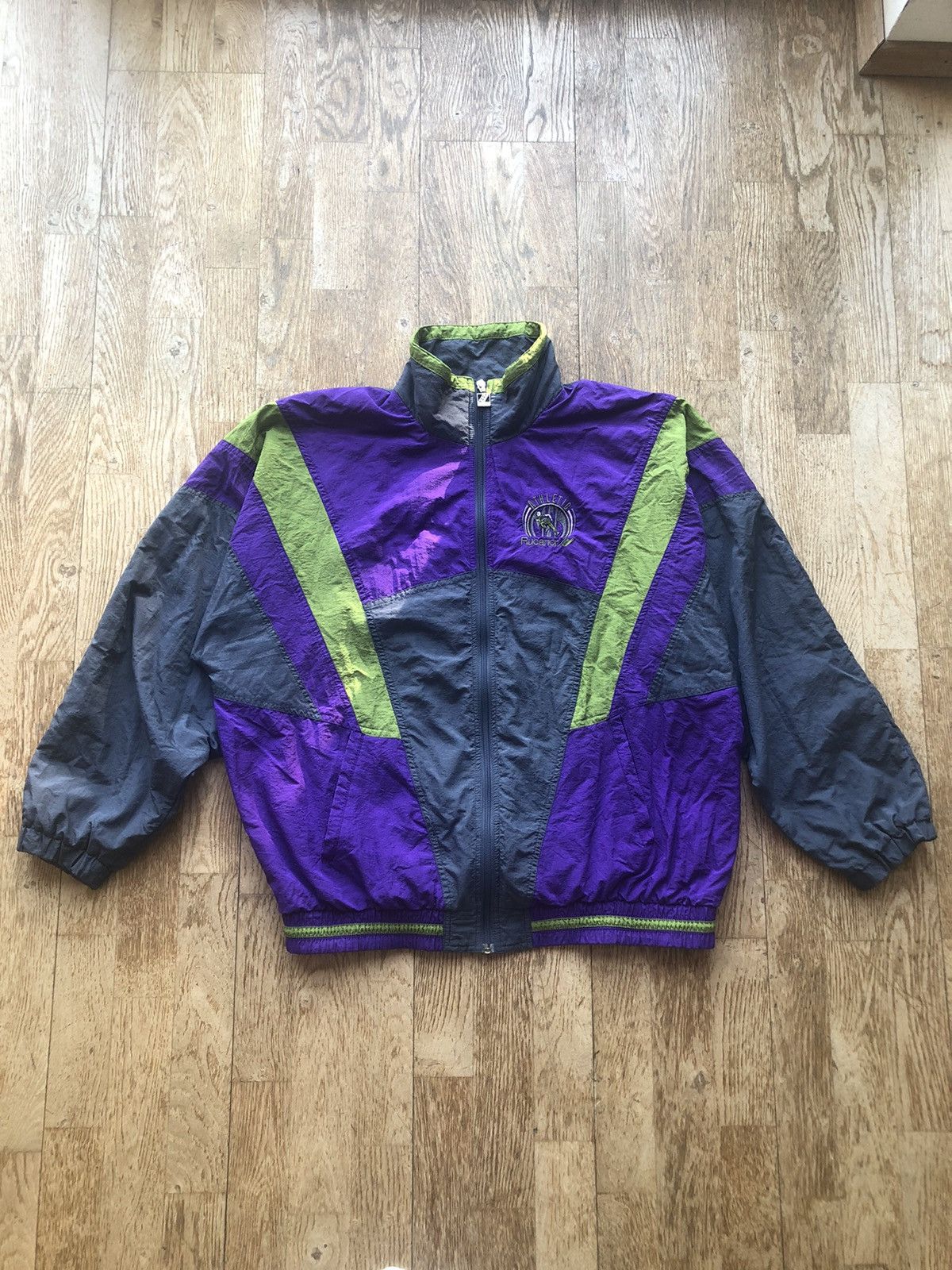 Vintage RUCANOR ATHLETICS VINTAGE RARE SPORT LIGHT RAIN JACKET Size US L / EU 52-54 / 3 - 1 Thumbnail