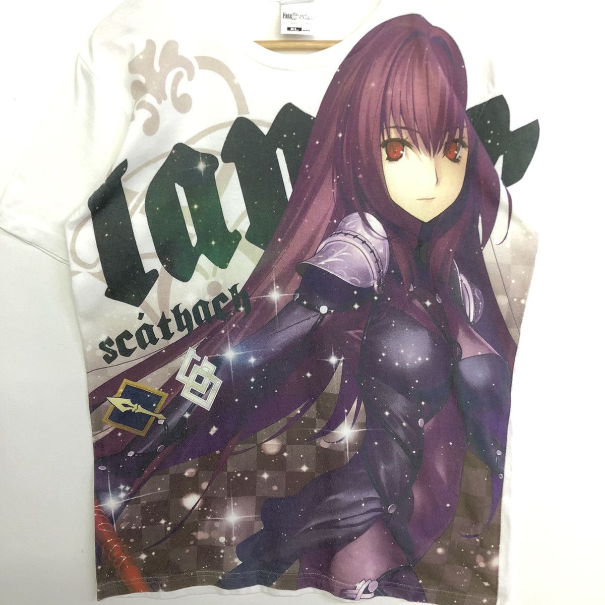 Anime Fate Grand Order X Cospa Scathach Big Print Anime Tshirt Size US XL / EU 56 / 4 - 3 Thumbnail