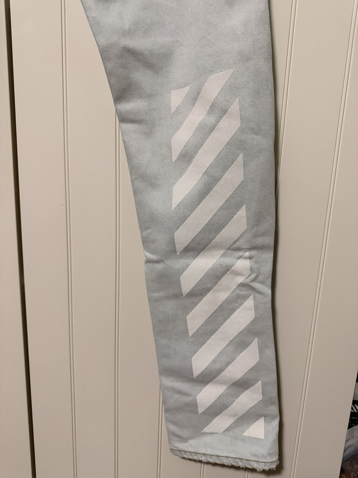 Off-White Last price drop - Off-White Blue Denim Size US 33 - 3 Thumbnail
