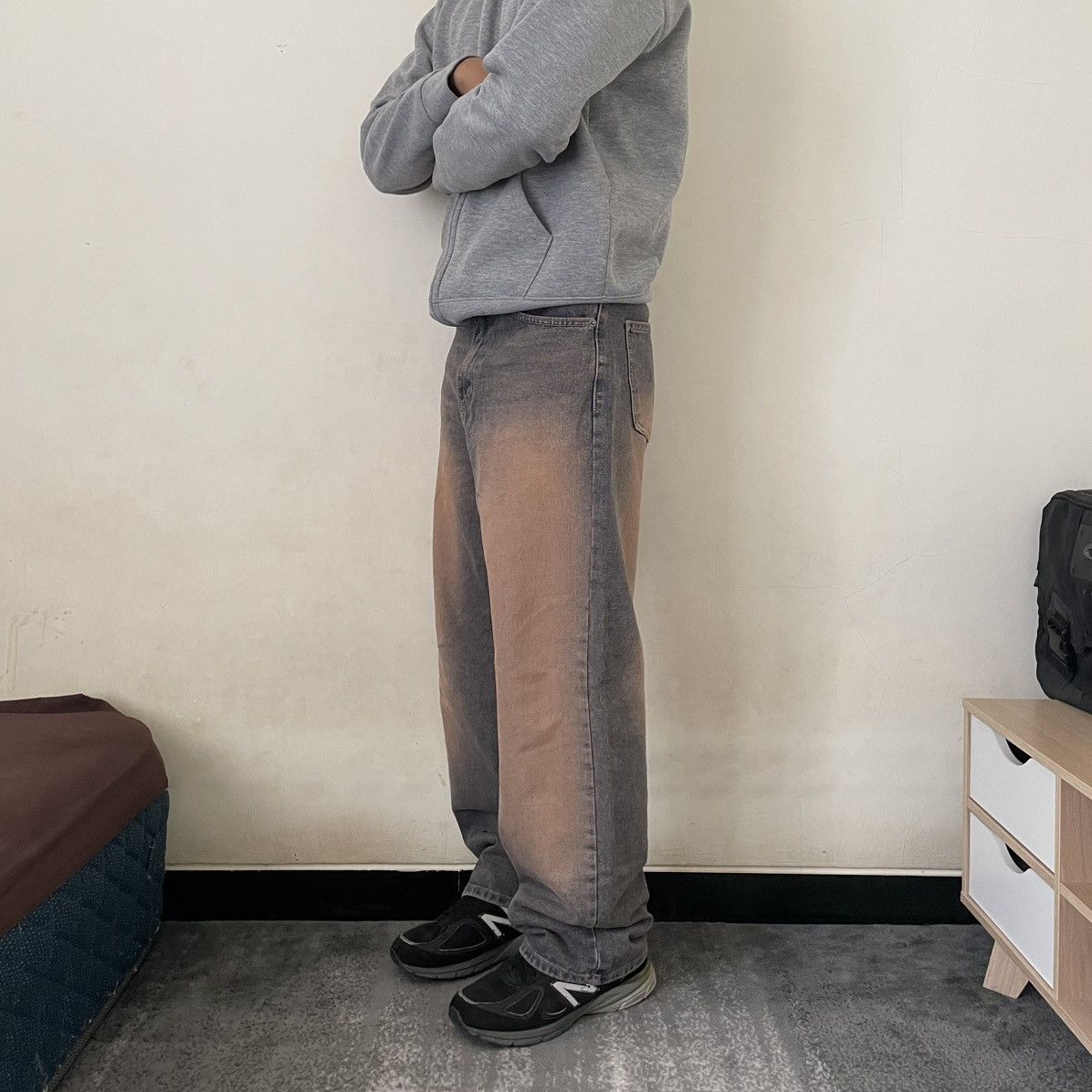 Japanese Brand × Vintage Jeans Vintage Baggy Washed Size US 30 / EU 46 - 8 Thumbnail
