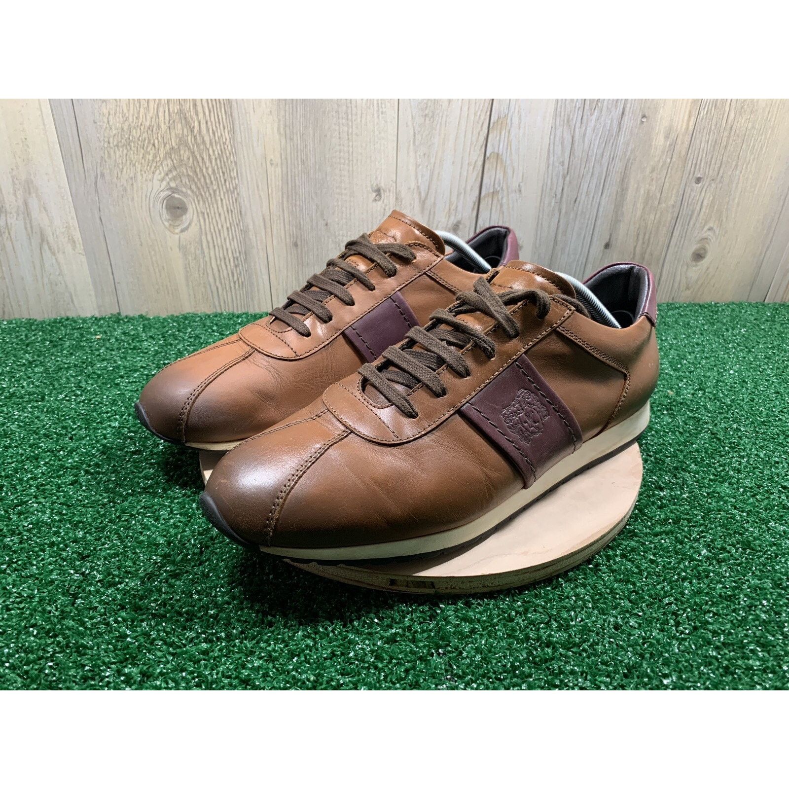 Bruno Magli BRUNOMAGLI EVO COGNAC SMOOTH SIZE 13 MEN Size US 13 / EU 46 - 1 Thumbnail