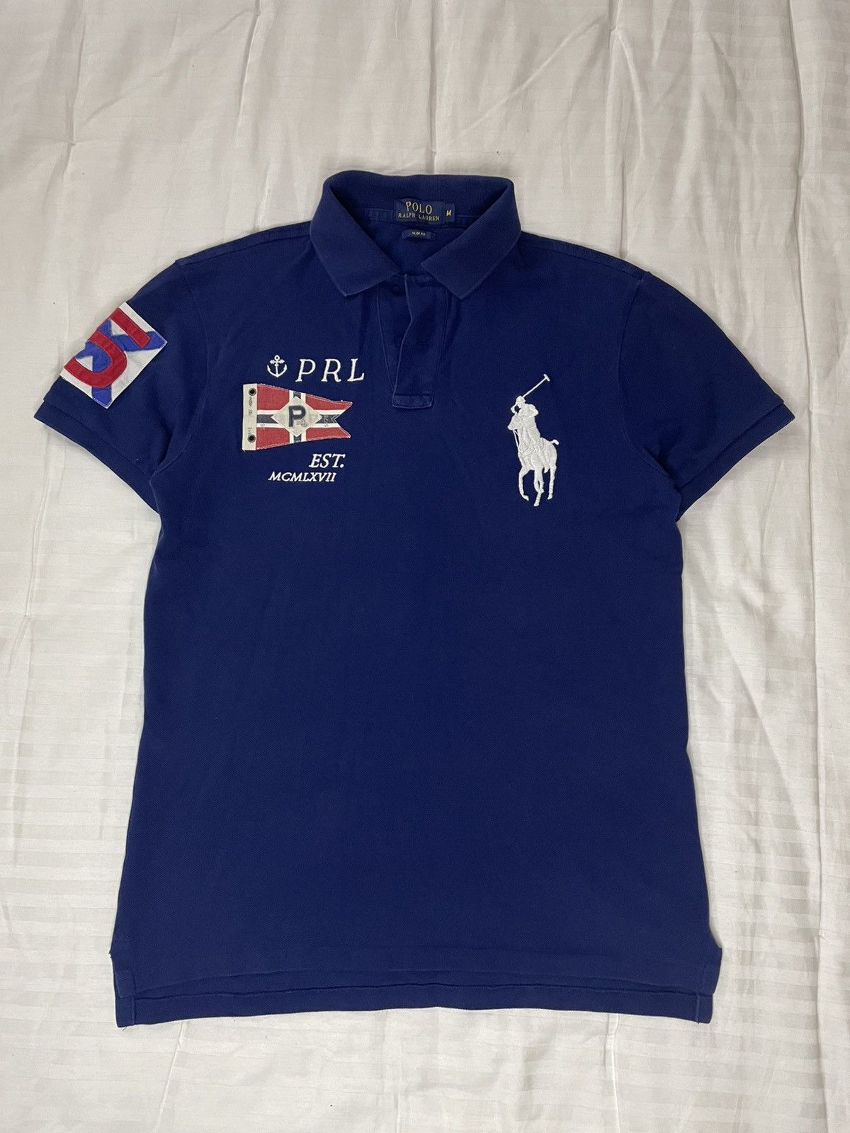 Polo Ralph Lauren Rare Polo Ralph Lauren Country Flag Size US M / EU 48-50 / 2 - 1 Thumbnail