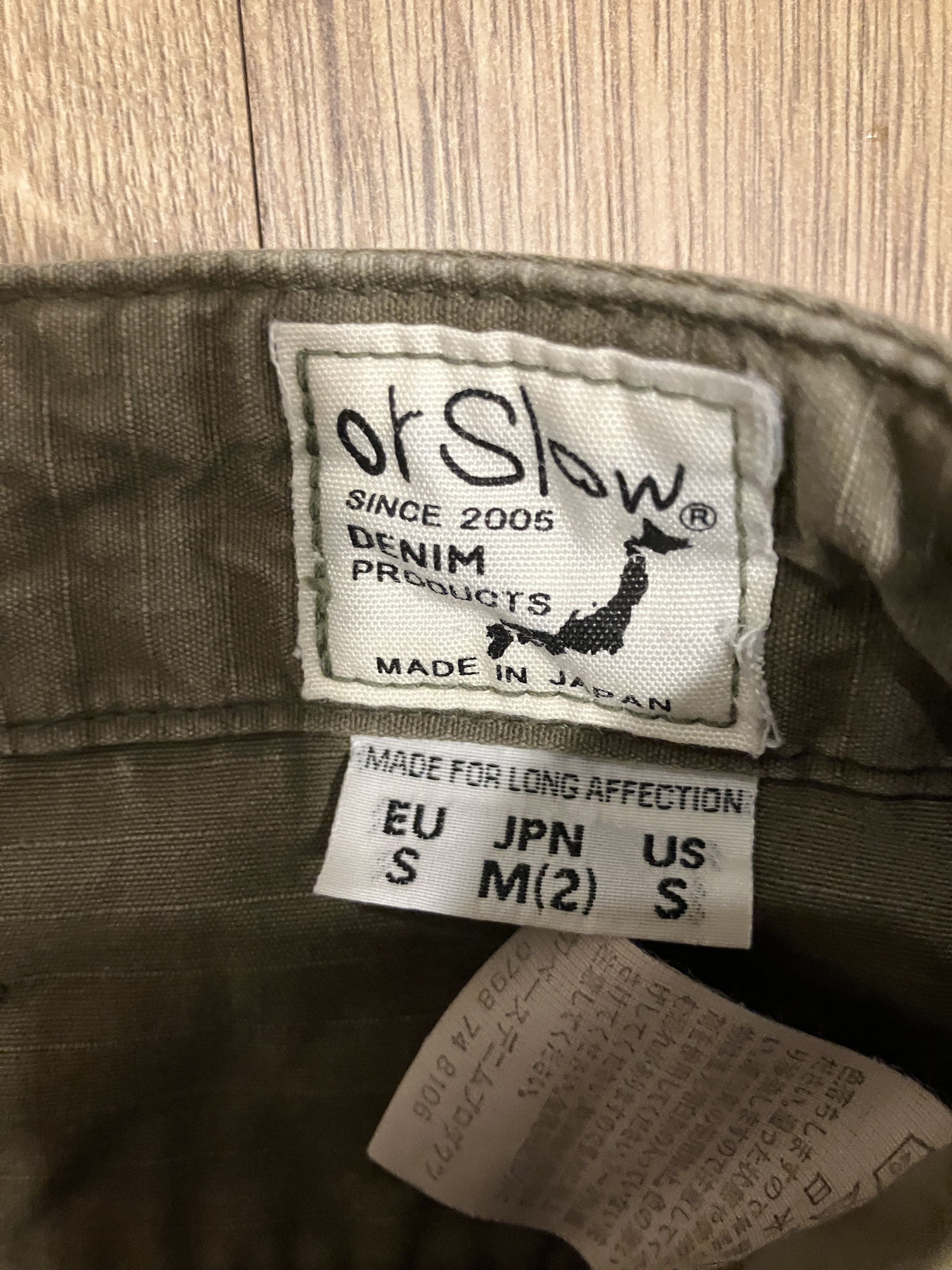 Orslow SLIM FIT 6 POCKETS CARGO Size US 30 / EU 46 - 2 Thumbnail