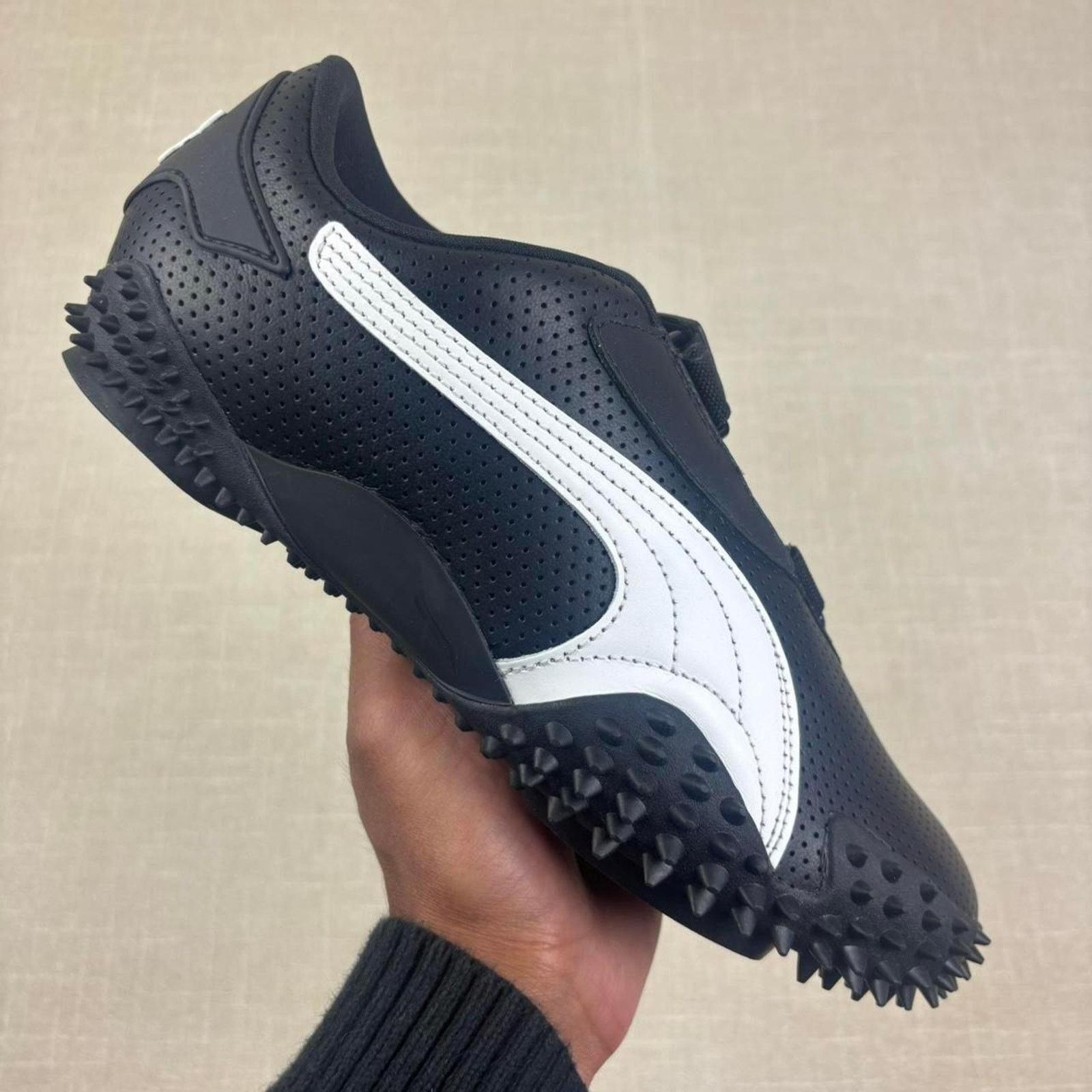 Puma 🐼 Puma Mostro Perforated “Black White” 9.5M Size US 9.5 / EU 42-43 - 1 Thumbnail