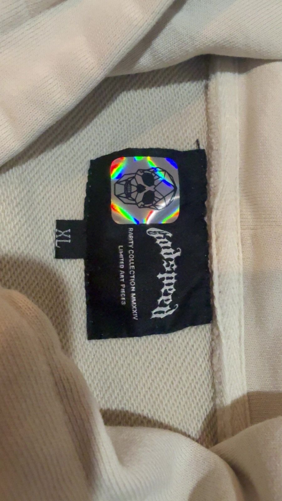 Godspeed Godspeed Hoodie Cream Black Monday Size US XL / EU 56 / 4 - 7 Thumbnail