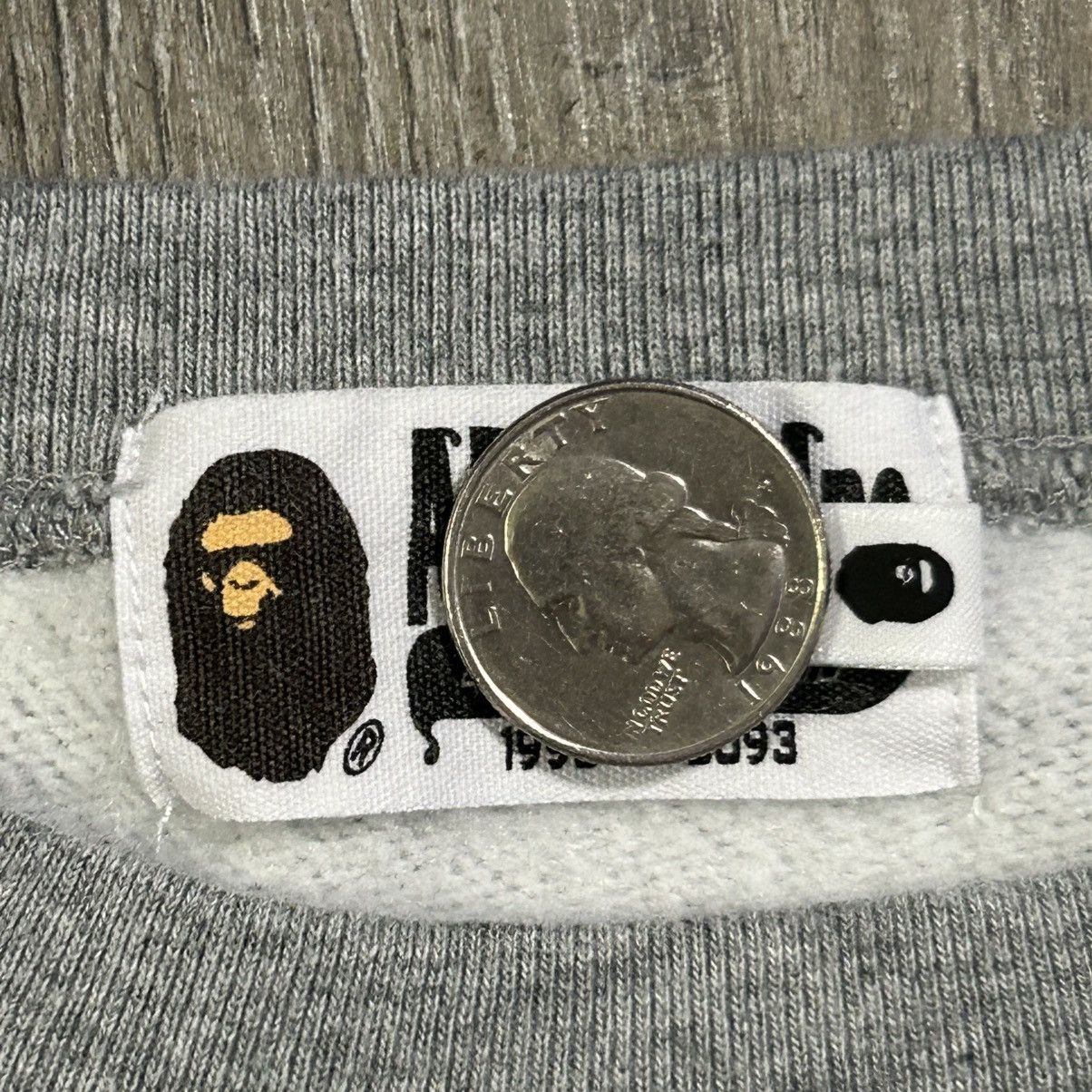 Bape BAPE Ape Head Gray Sweatshirt Size US M / EU 48-50 / 2 - 6 Thumbnail