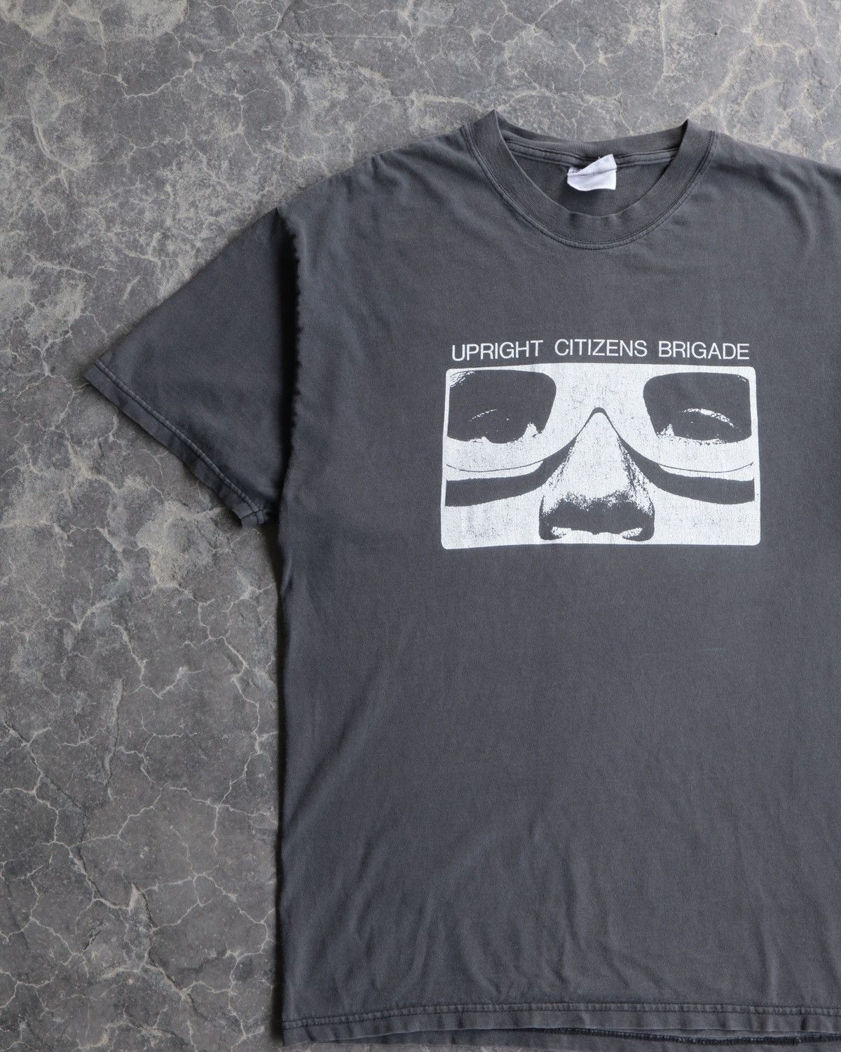 Vintage Vintage 90s Upright Citizens Brigade Faded Black Tee - L/XL Size US L / EU 52-54 / 3 - 7 Thumbnail