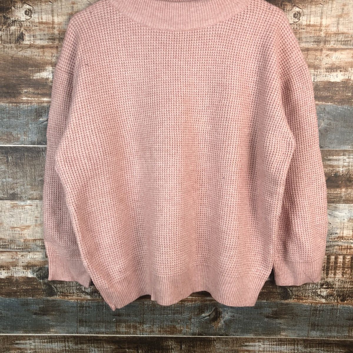 Homespun Knitwear × Japanese Brand Persodea Pink vintage Knitwear #A2261 Size XL / US 12-14 / IT 48-50 - 3 Thumbnail