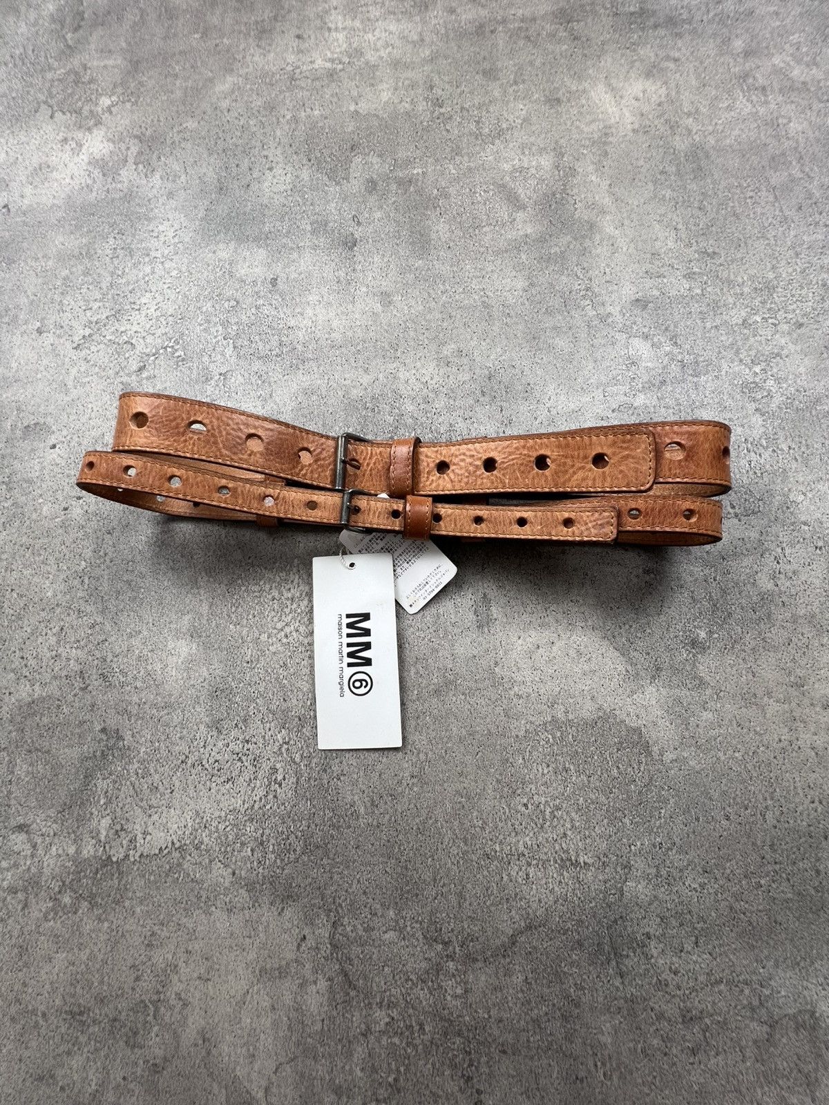 MM6 MM6 double waist belt 95cm Size 30 - 1 Thumbnail