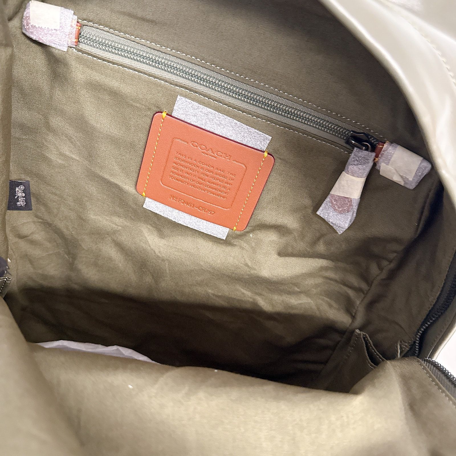 Coach Coach CR757 Hall Backpack Green Size ONE SIZE - 5 Thumbnail