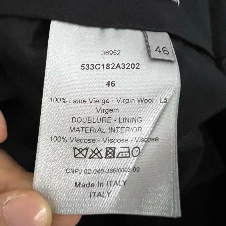 Dior Dior Solid-colored trousers 2502-Nextarrow Size US 30 / EU 46 - 4 Thumbnail