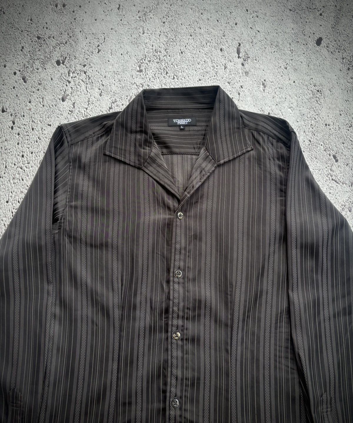 Tornado Mart Tornado mart stripe shirt Size US L / EU 52-54 / 3 - 2 Thumbnail