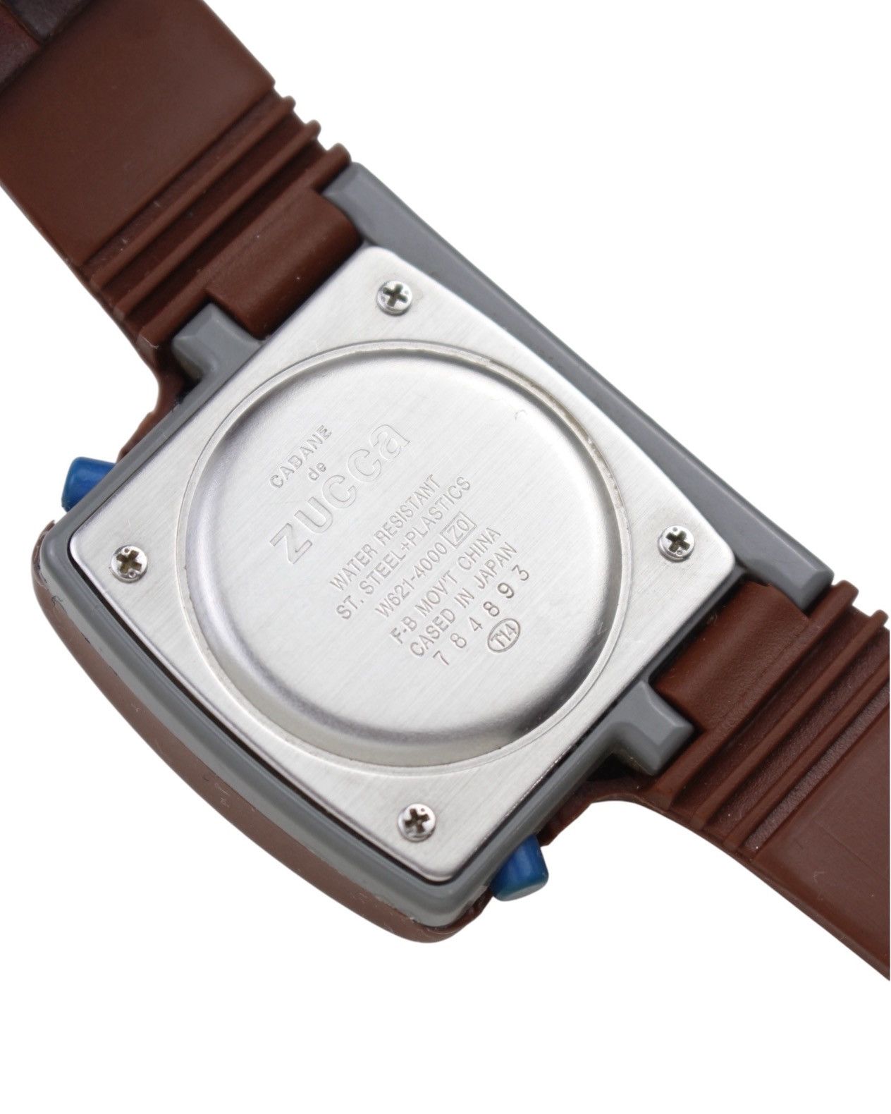 Issey Miyake × Seiko 1997 CABANE DE ZUCCA SEIKO LE CHOCOLAT DIGITAL WATCH Size ONE SIZE - 5 Thumbnail
