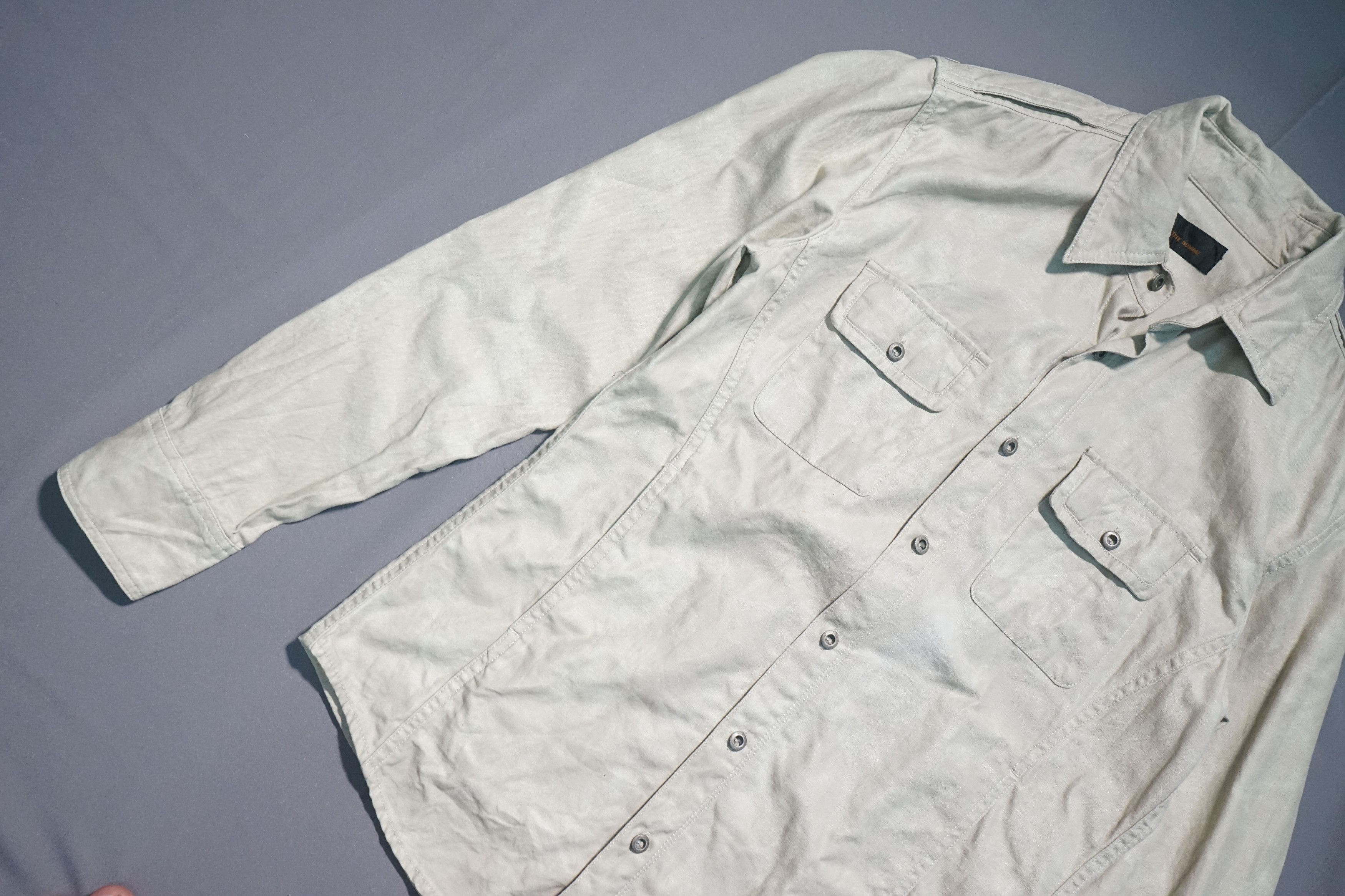 Issey Miyake Issey Miyake Tete Homme Button Shirt Vkei Style Size US S / EU 44-46 / 1 - 2 Thumbnail