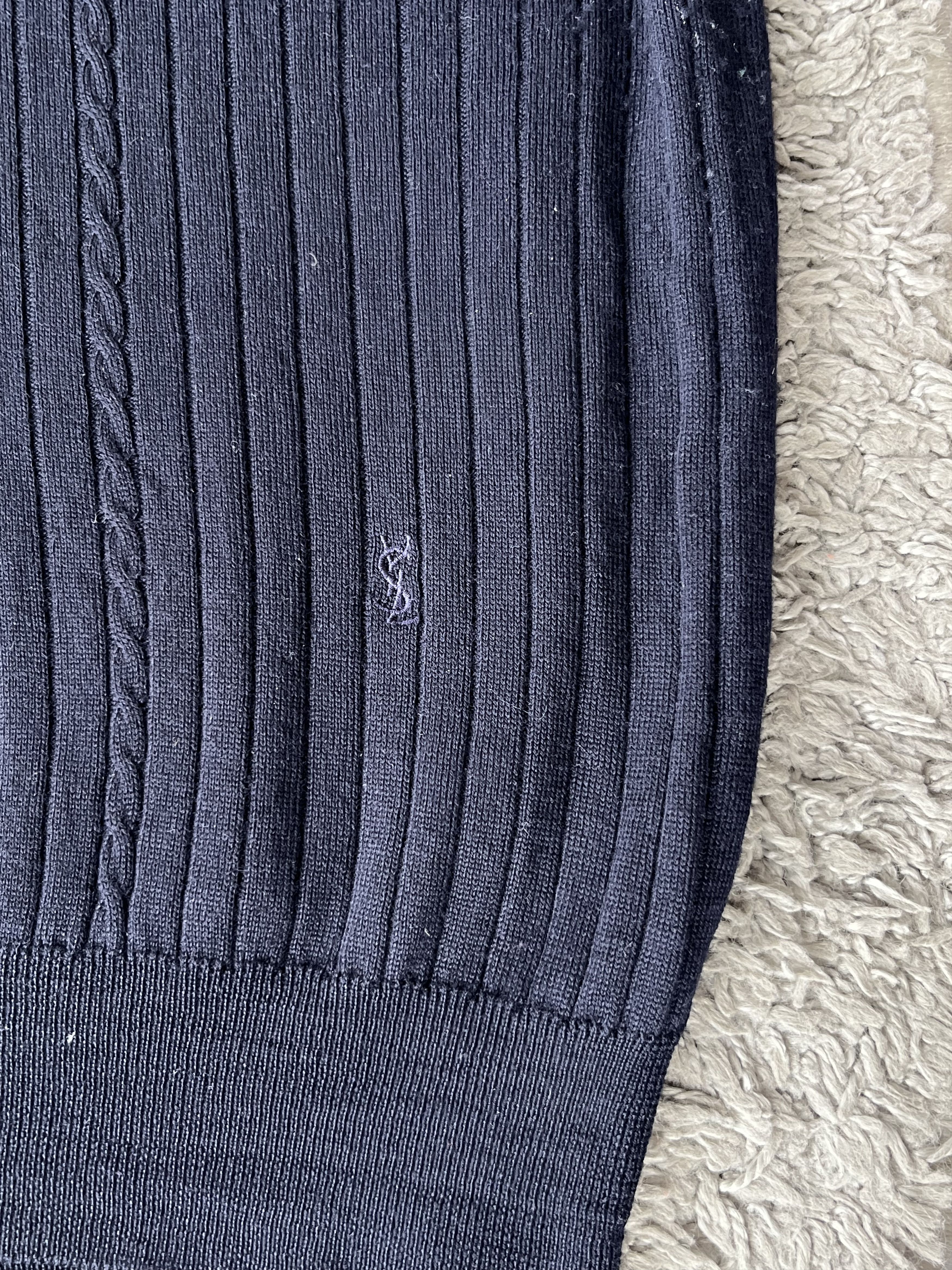 Yves Saint Laurent YvesSaintLaurent Vintage Cardigan Knitwear Very Rare Size US XL / EU 56 / 4 - 3 Thumbnail