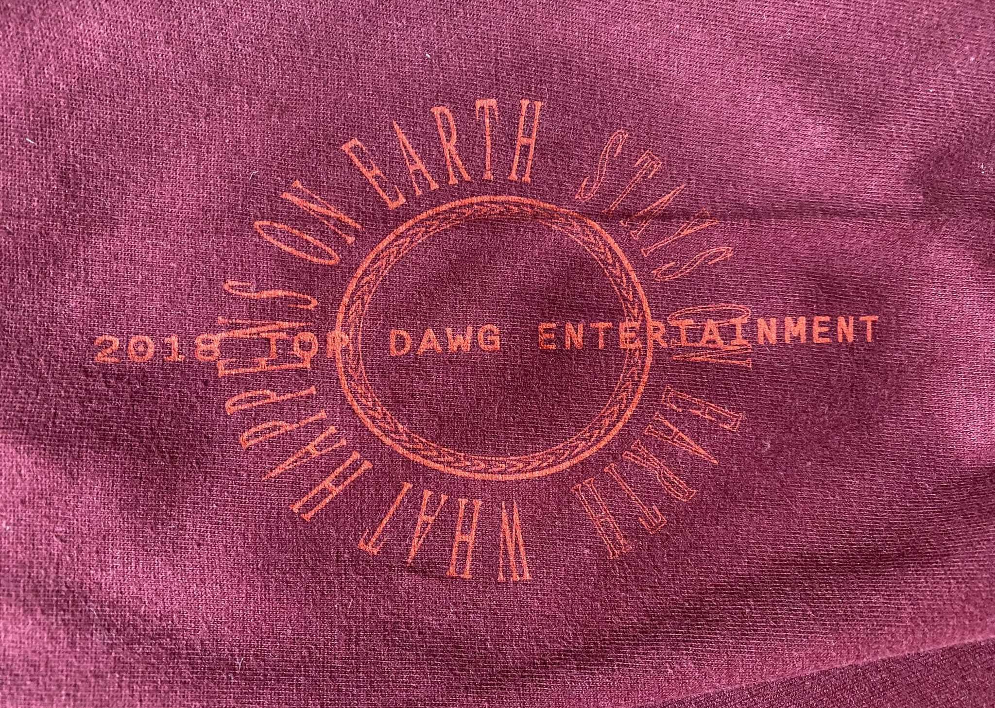 Kendrick Lamar × Top Dawg Entertainment Kendrick Lamar Damn 2018 Album Tour Rap Nobody Pray For Me Size US M / EU 48-50 / 2 - 5 Thumbnail
