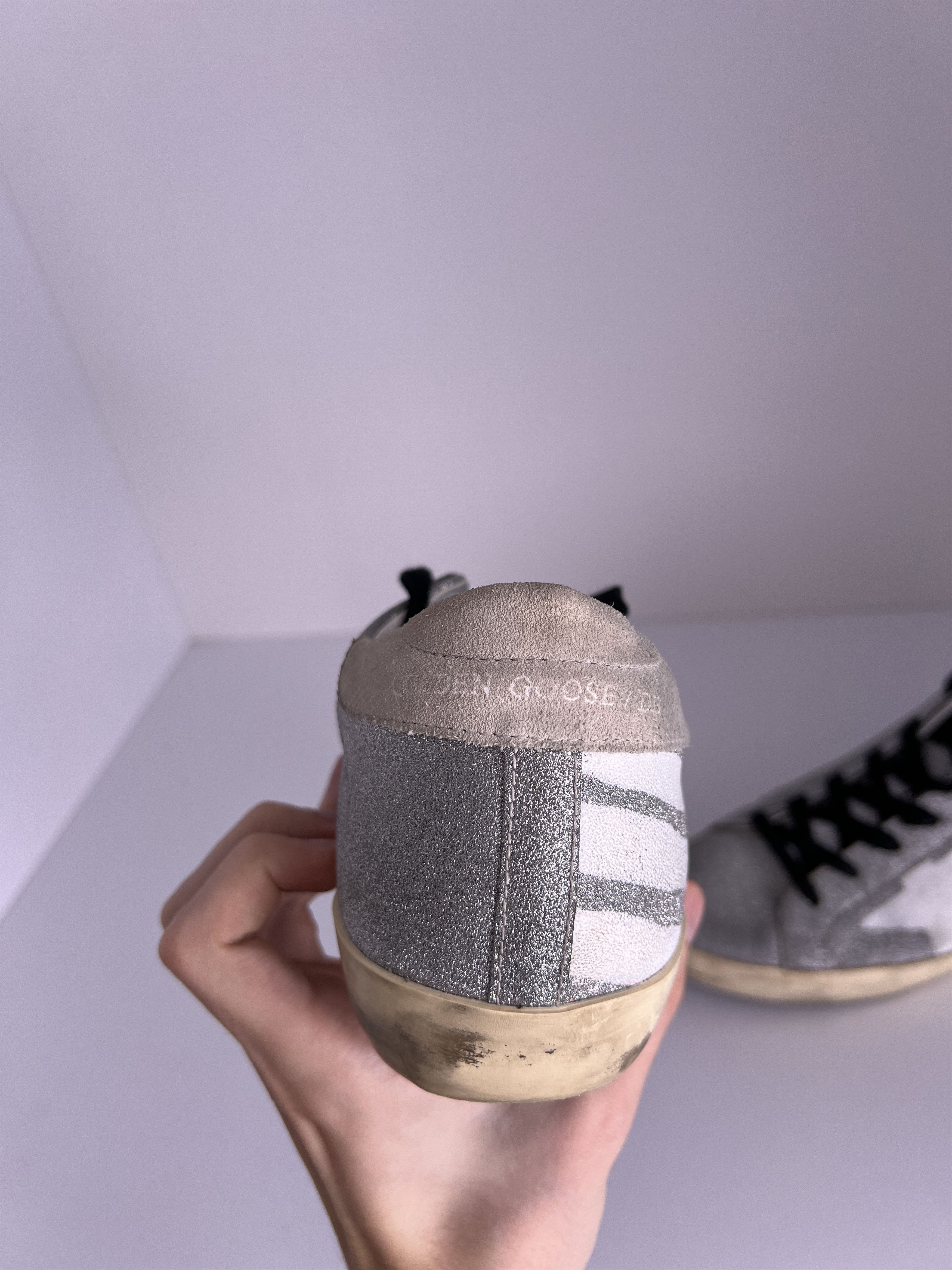 Golden Goose × Vintage Vintage GOLDEN GOOSE Superstar Sneakers Size US 7 / EU 40 - 8 Thumbnail