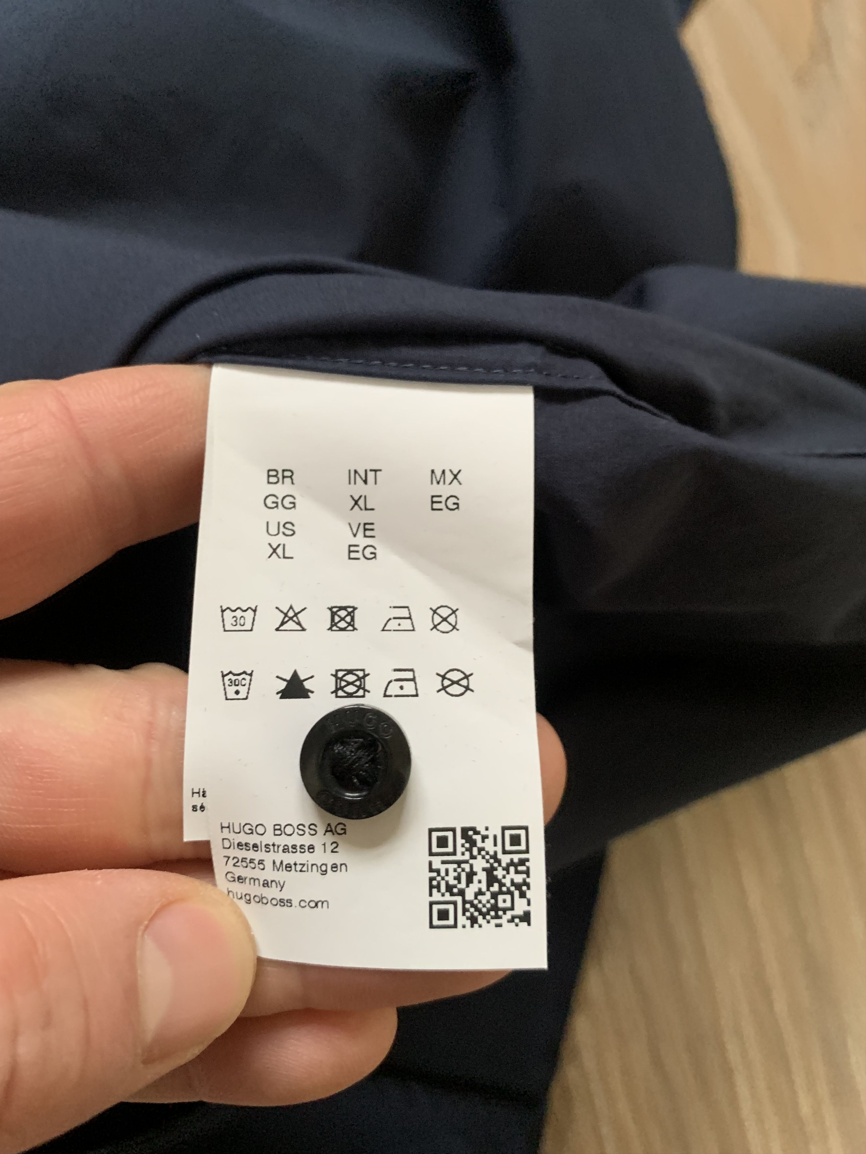 Hugo Boss Hugo Boss Performance Aer Tailoring Short Sleeve Shirt Size US XL / EU 56 / 4 - 8 Thumbnail