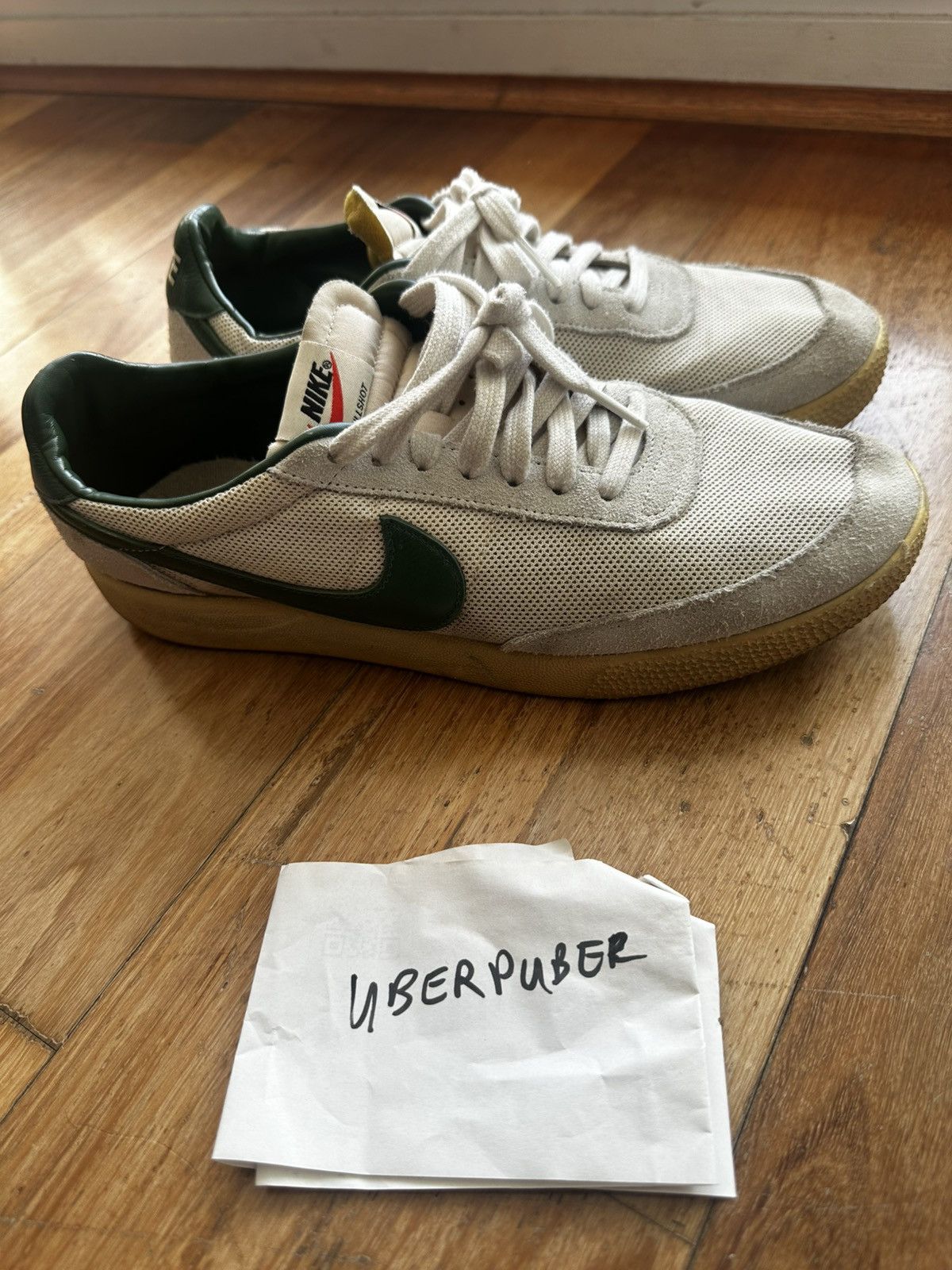Nike Nike Killshot OG SP - Sail/Green - US10.5 Size US 10.5 / EU 43-44 - 1 Thumbnail
