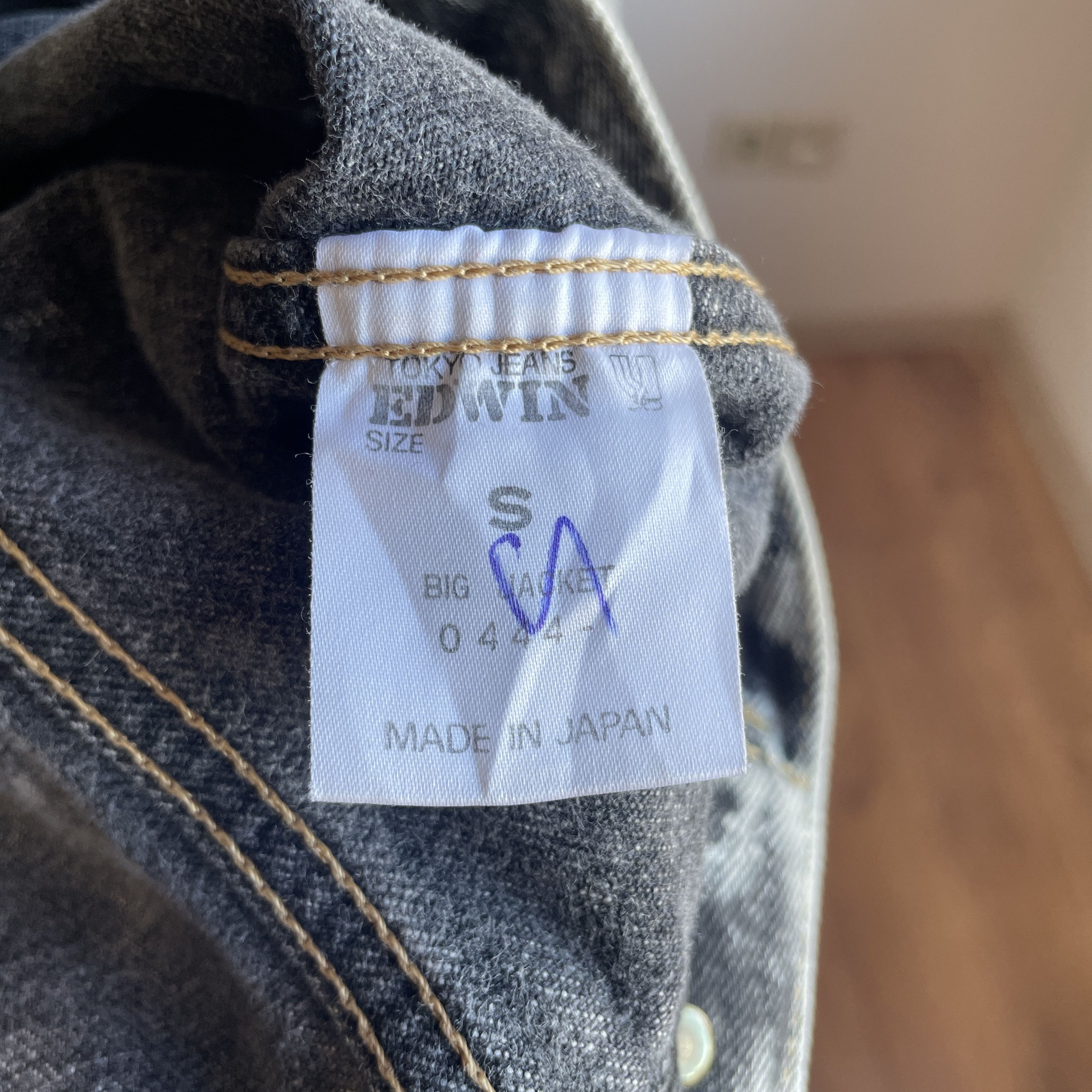 Edwin Edwin Bowie Rebel Rebel Made in Japan Vintage Denim Jacket Size US S / EU 44-46 / 1 - 11 Thumbnail