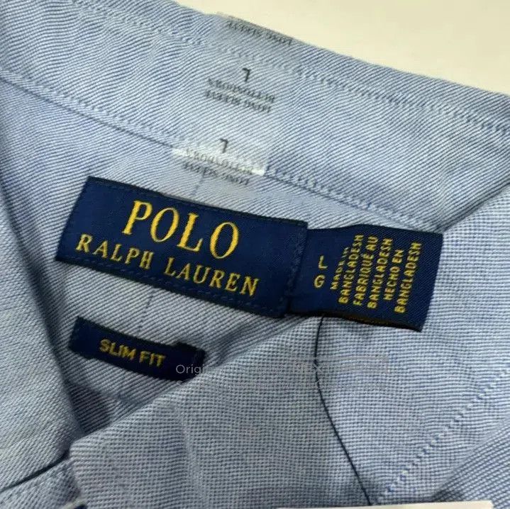 Polo Ralph Lauren Polo Ralph Lauren Solid Logo Embroidered Long Sleeve Shirt. Size US L / EU 52-54 / 3 - 5 Thumbnail