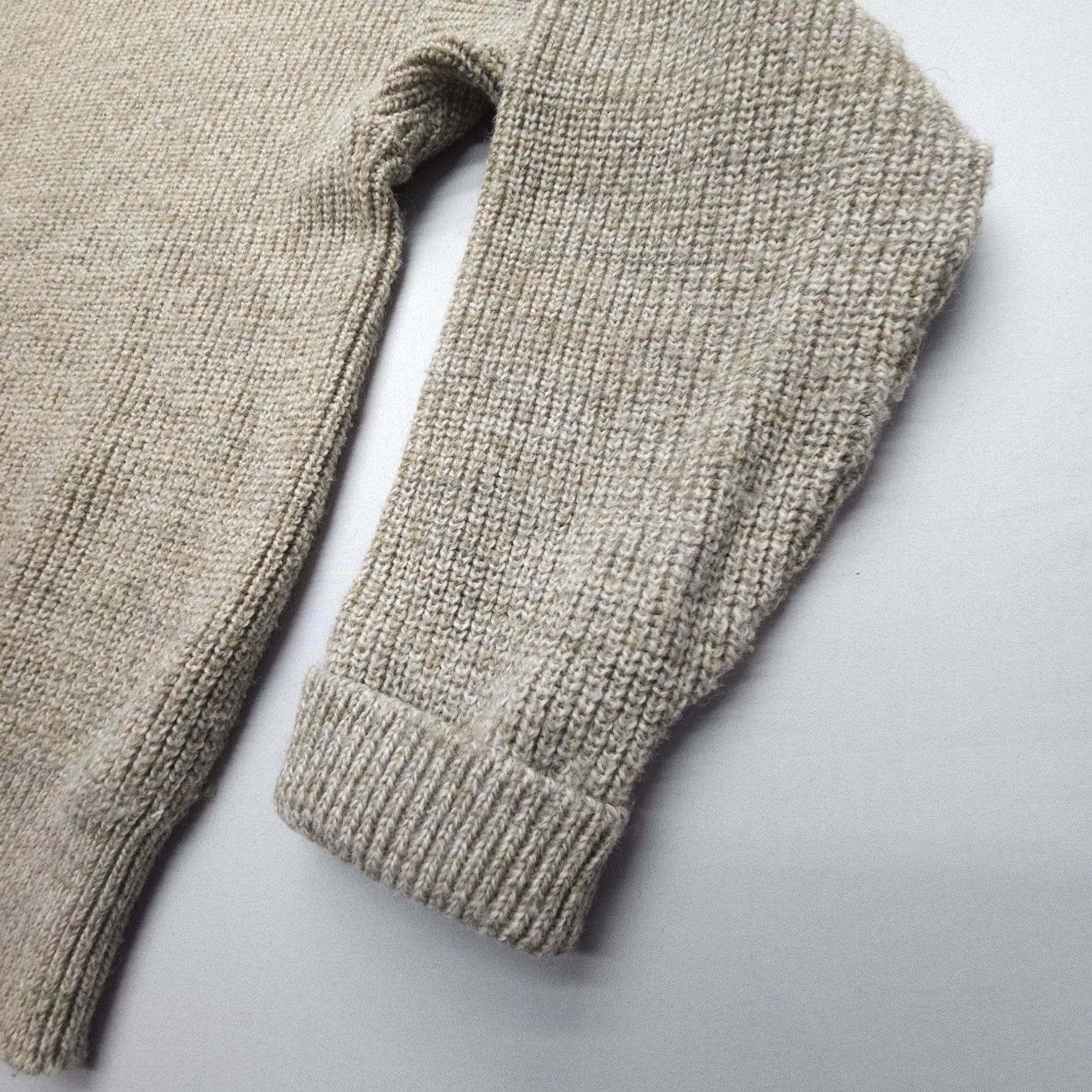 Vintage VINTAGE Lord Jeff Sweater Mens L Beige Wool Blend Pullover 80s 90s USA Made Knits Shirt Pullover Mens Size US L / EU 52-54 / 3 - 7 Thumbnail
