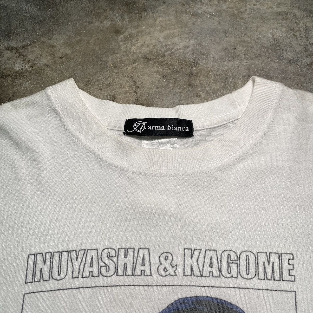 Anime × Japanese Brand INUYASHA & KAGOME ANIME T SHIRT ARMA BIANCA Size US M / EU 48-50 / 2 - 2 Thumbnail