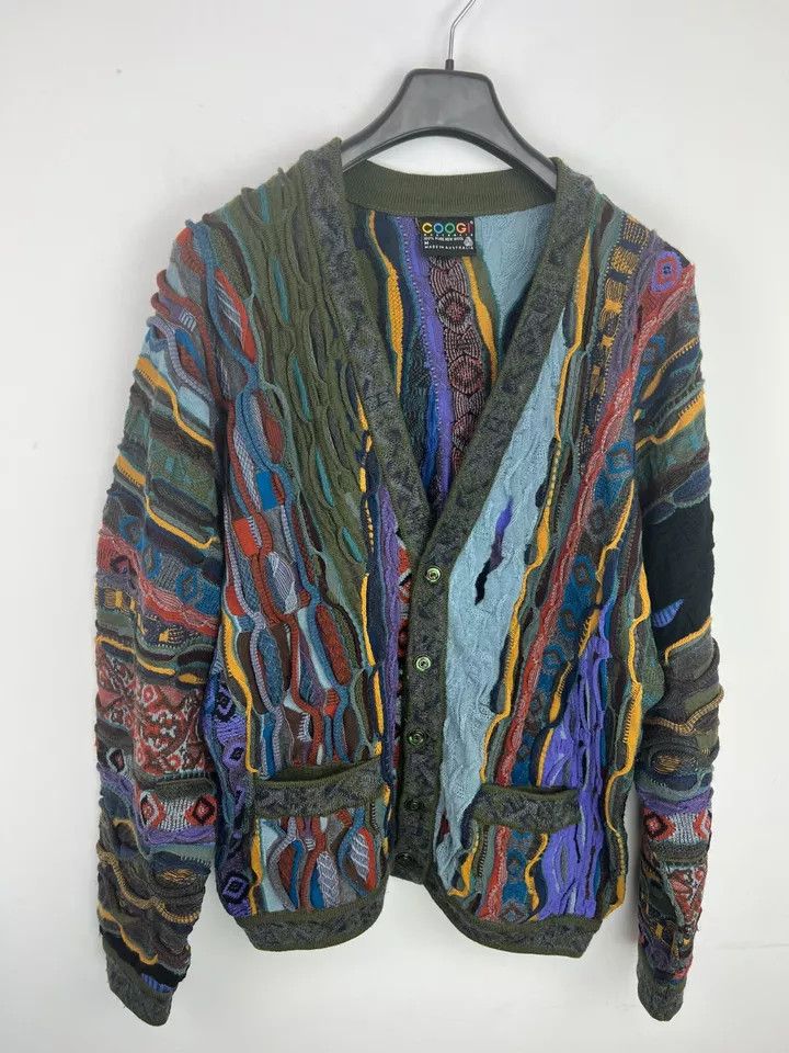 Coogi Vintage COOGI Australia Knit Cardigan Sweater RARE Size M Size US M / EU 48-50 / 2 - 9 Thumbnail