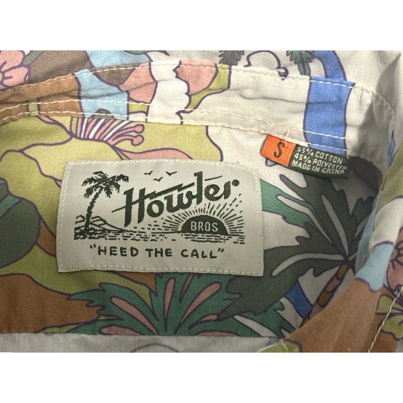 Howler Brothers VINTAGE Howler Bros Heed the Call Hawaiian Shirt Mens Size Small Size US M / EU 48-50 / 2 - 2 Thumbnail