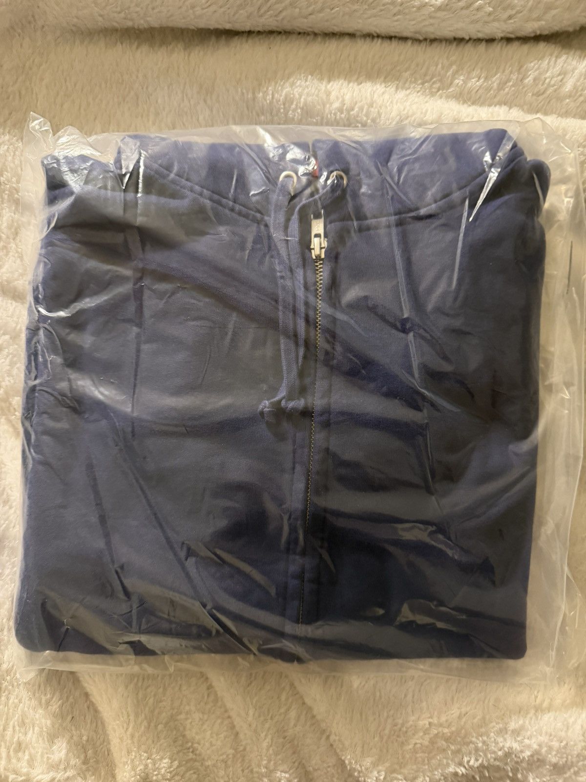 Supreme Supreme Michael Jackson Zip Up Sweatshirt Washed Navy Sz 