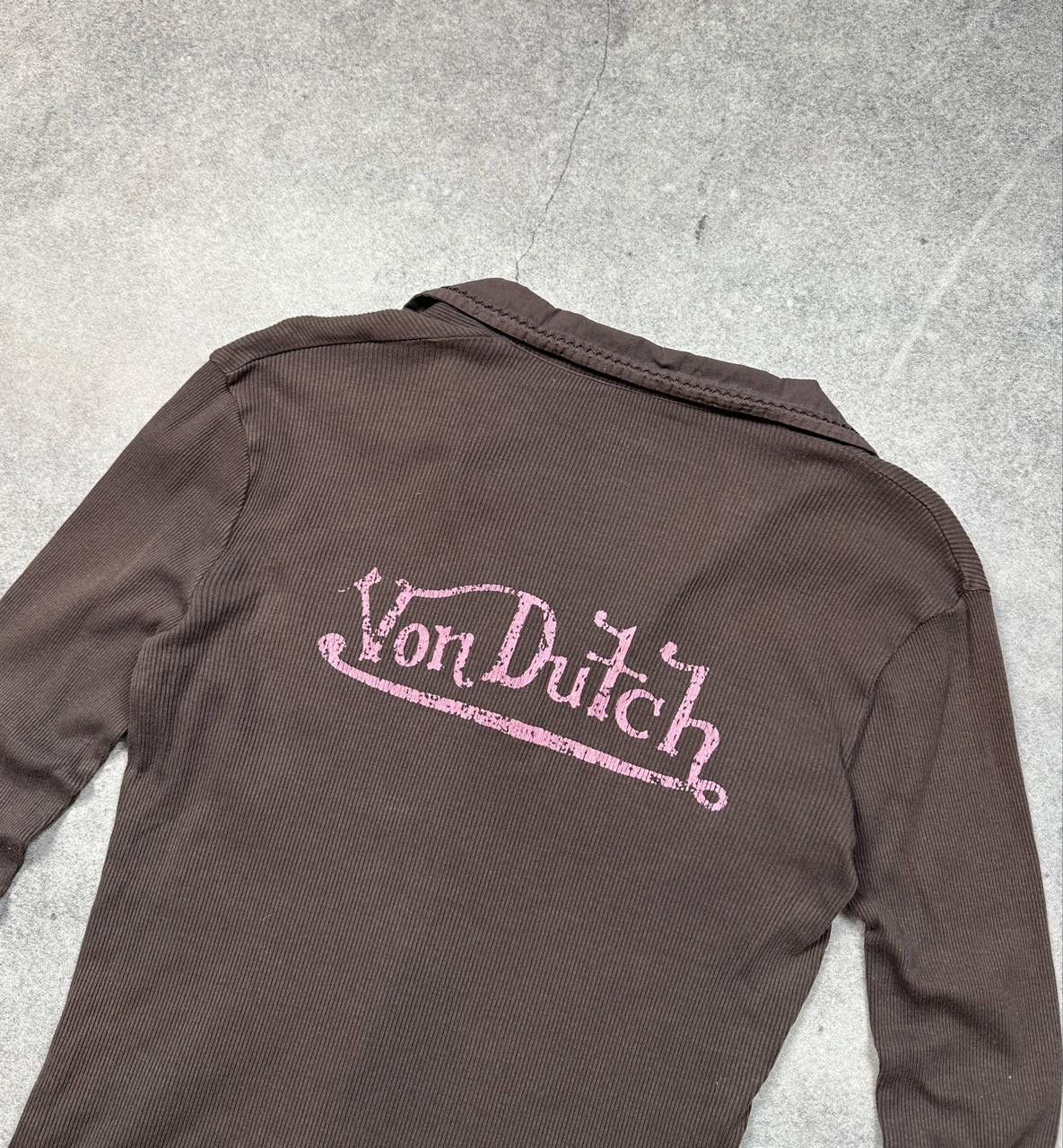 Von Dutch Vintage Von Dutch Women’s Longsleeve Top, Size S – Y2K Retro Size S / US 4 / IT 40 - 6 Thumbnail