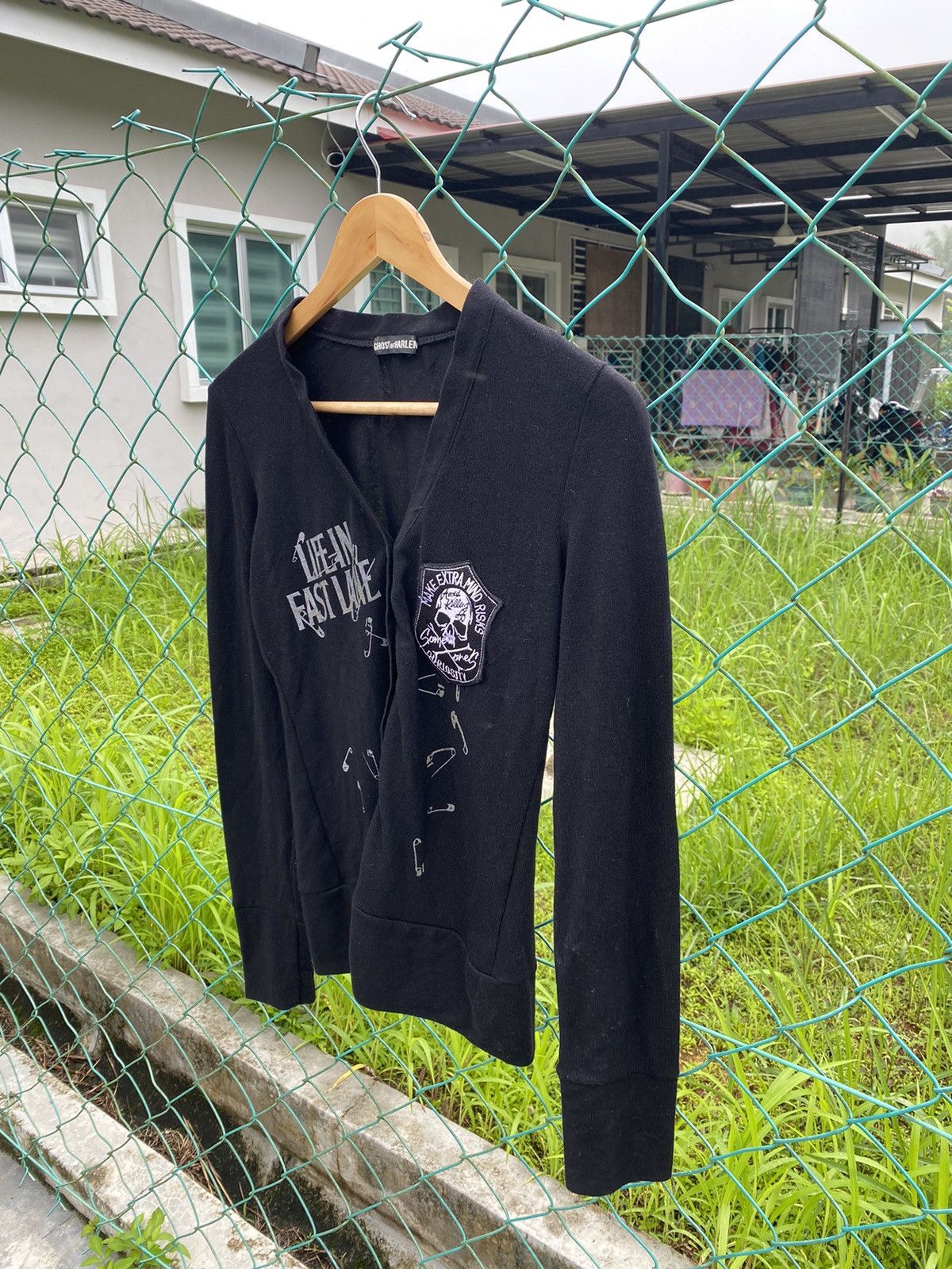 Japanese Brand Ghost of Harlem madpunk cardigan Size S / US 4 / IT 40 - 4 Thumbnail