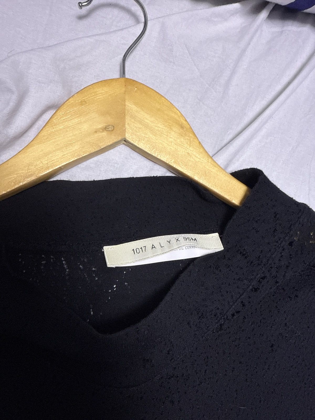 Alyx Alyx distressed longline t shirt Size US M / EU 48-50 / 2 - 6 Thumbnail