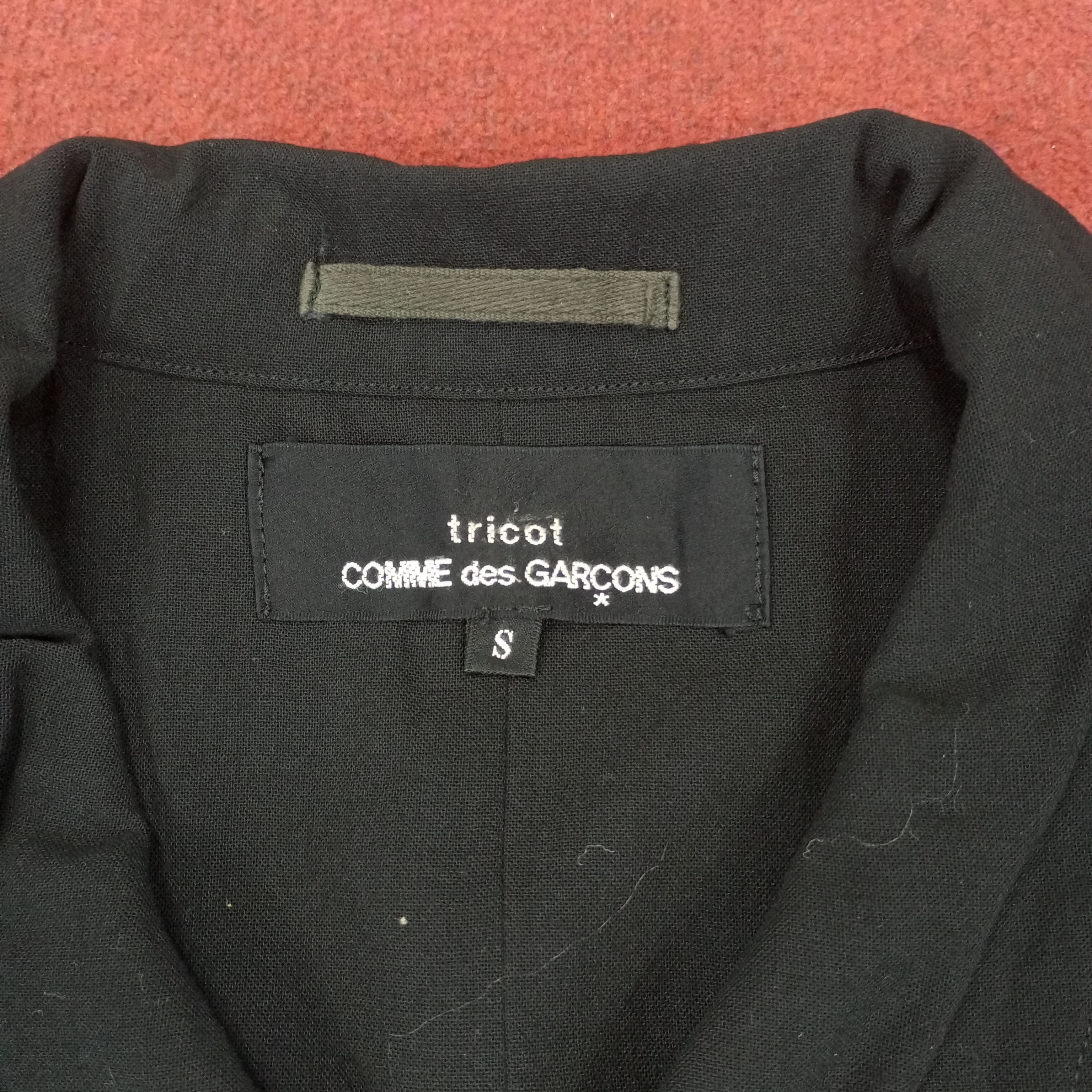 Designer × Tricot Comme des Garcons × Vintage Tricot Comme Des Garcons Japanese Brand Blazer Jacket Size XS / US 0-2 / IT 36-38 - 5 Thumbnail