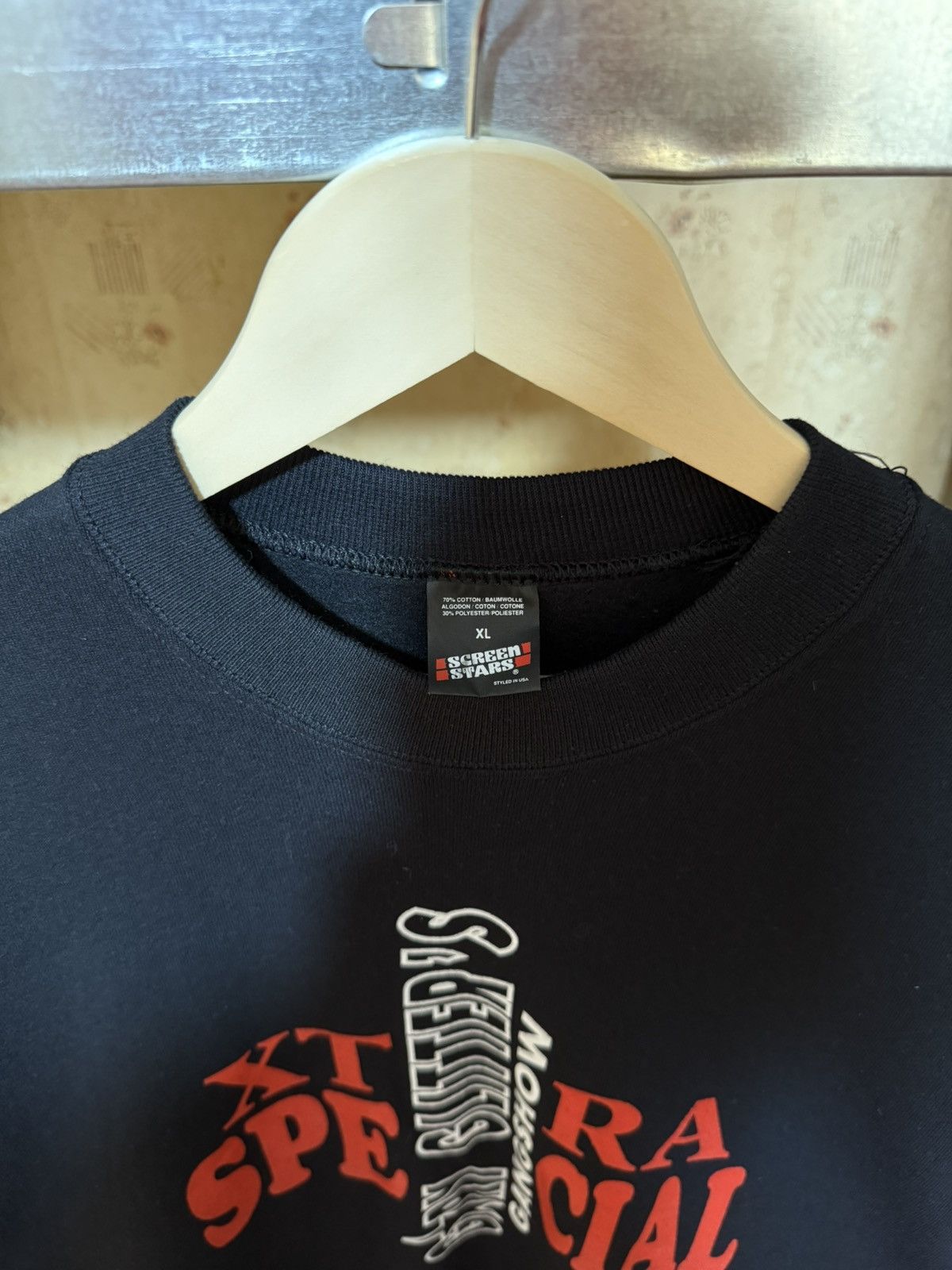 Band Tees × Vintage Vintage Gary Glitter Gangshow December Tour 1993 Sweatshirt Size US XL / EU 56 / 4 - 5 Thumbnail