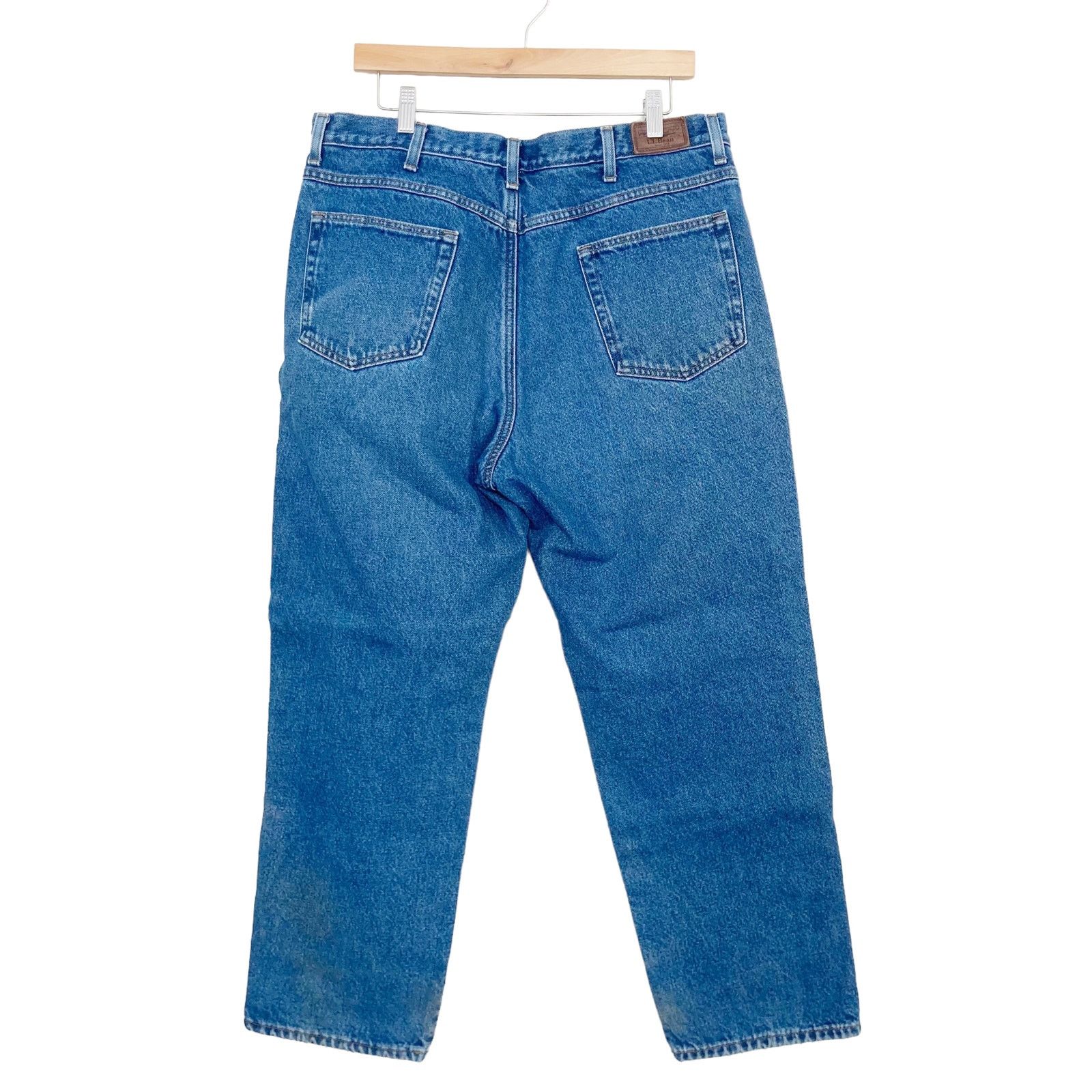 L.L. Bean LL Bean Flannel Lined Natural Fit Jeans Sz 36x29 Size US 36 / EU 52 - 4 Thumbnail