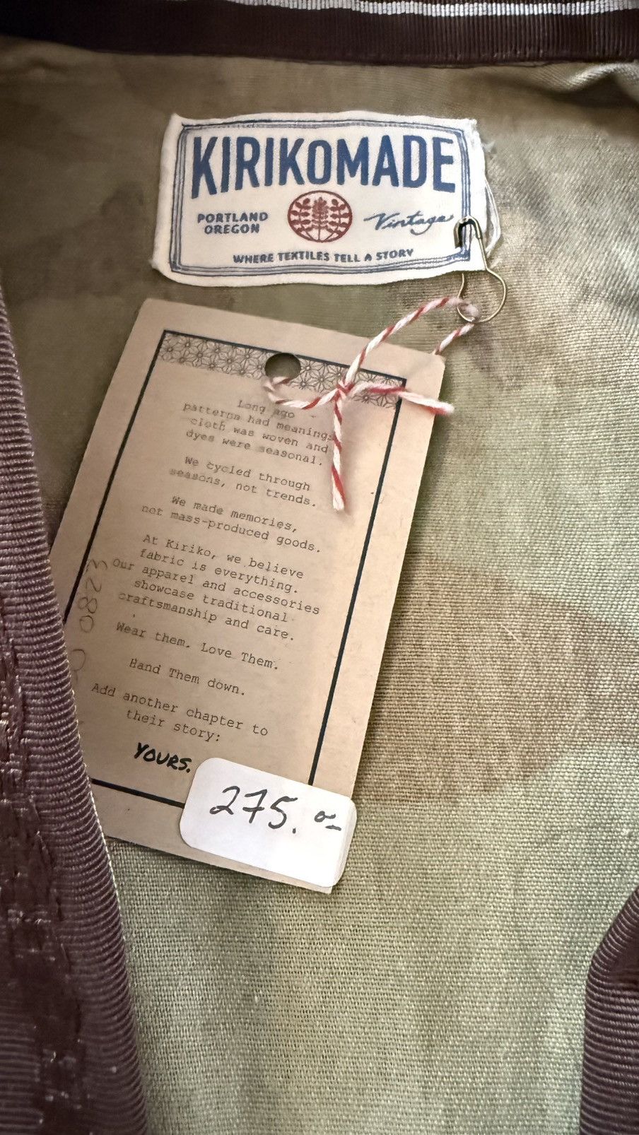 Kiriko Made Kiriko Made Custom Military Jacket Size US S / EU 44-46 / 1 - 4 Thumbnail
