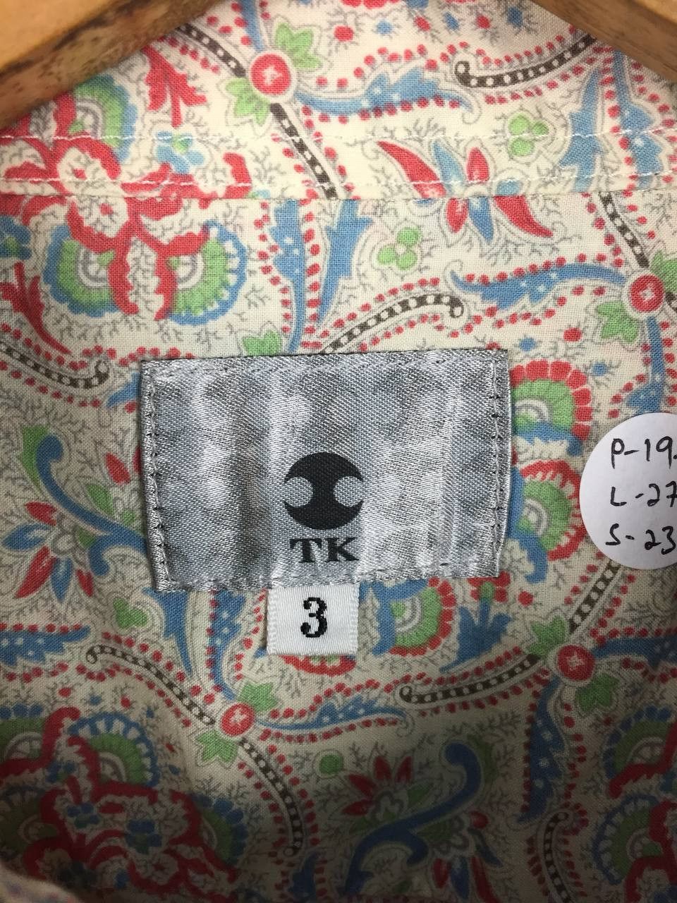 Takeo Kikuchi TK Takeo Kikuchi Japan Paisley Floral Button Up Shirt Size 3 Size US M / EU 48-50 / 2 - 8 Thumbnail