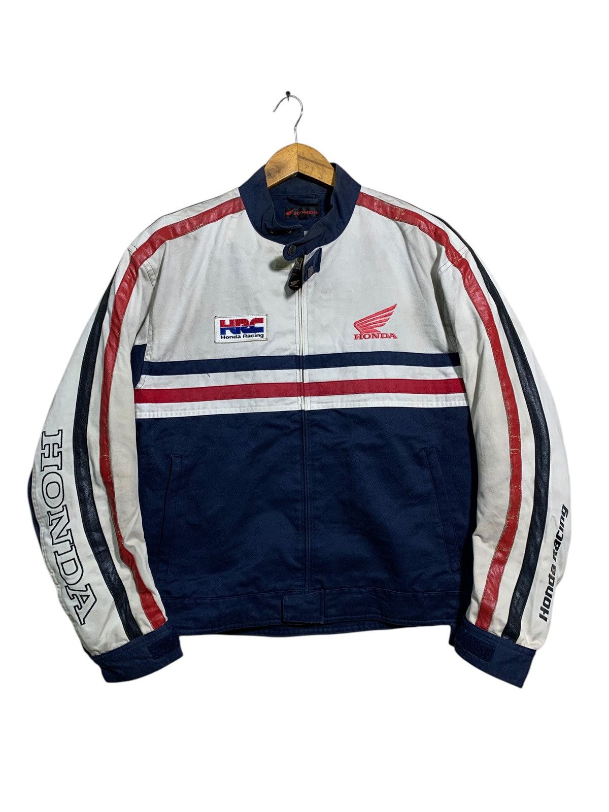 Honda × Sports Specialties 🔥VTG HONDA RACING HRC RIDING JACKETS Size US L / EU 52-54 / 3 - 1 Thumbnail