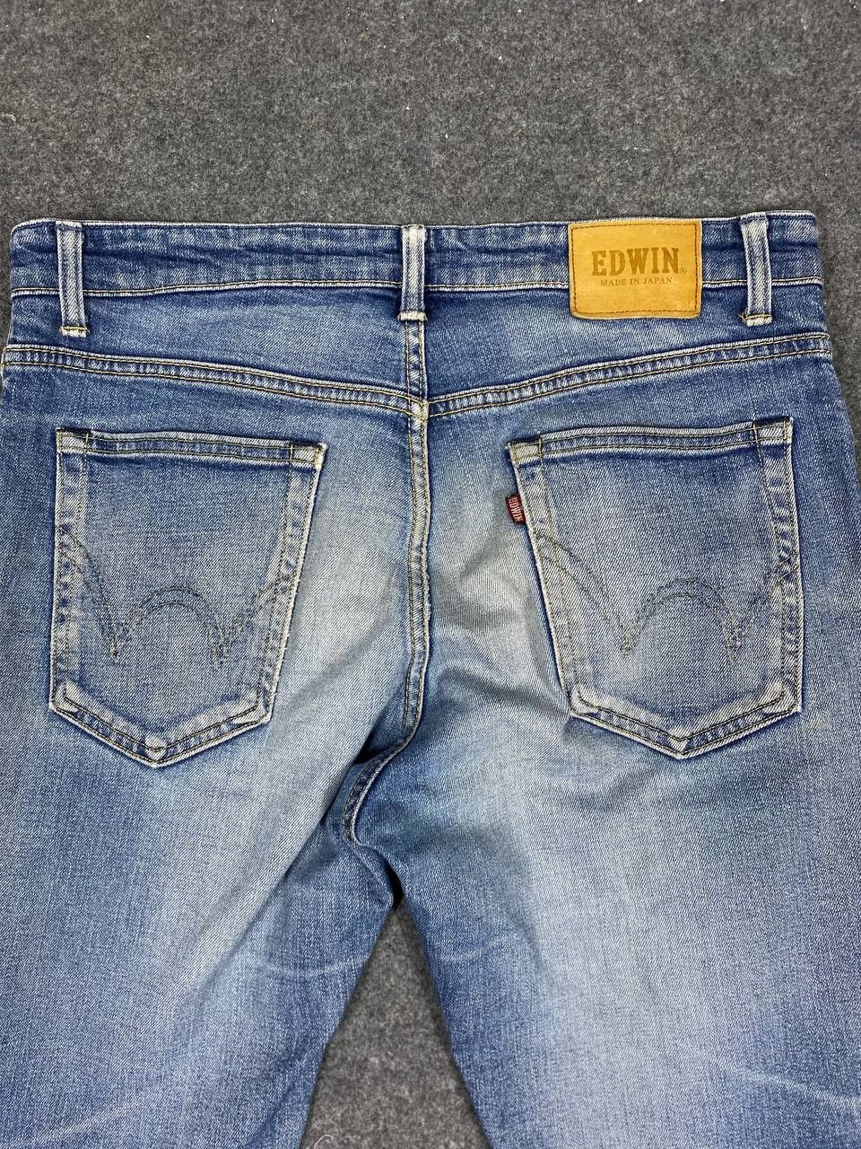 Edwin vintage edwin japan distressed denim Size US 35 - 3 Thumbnail
