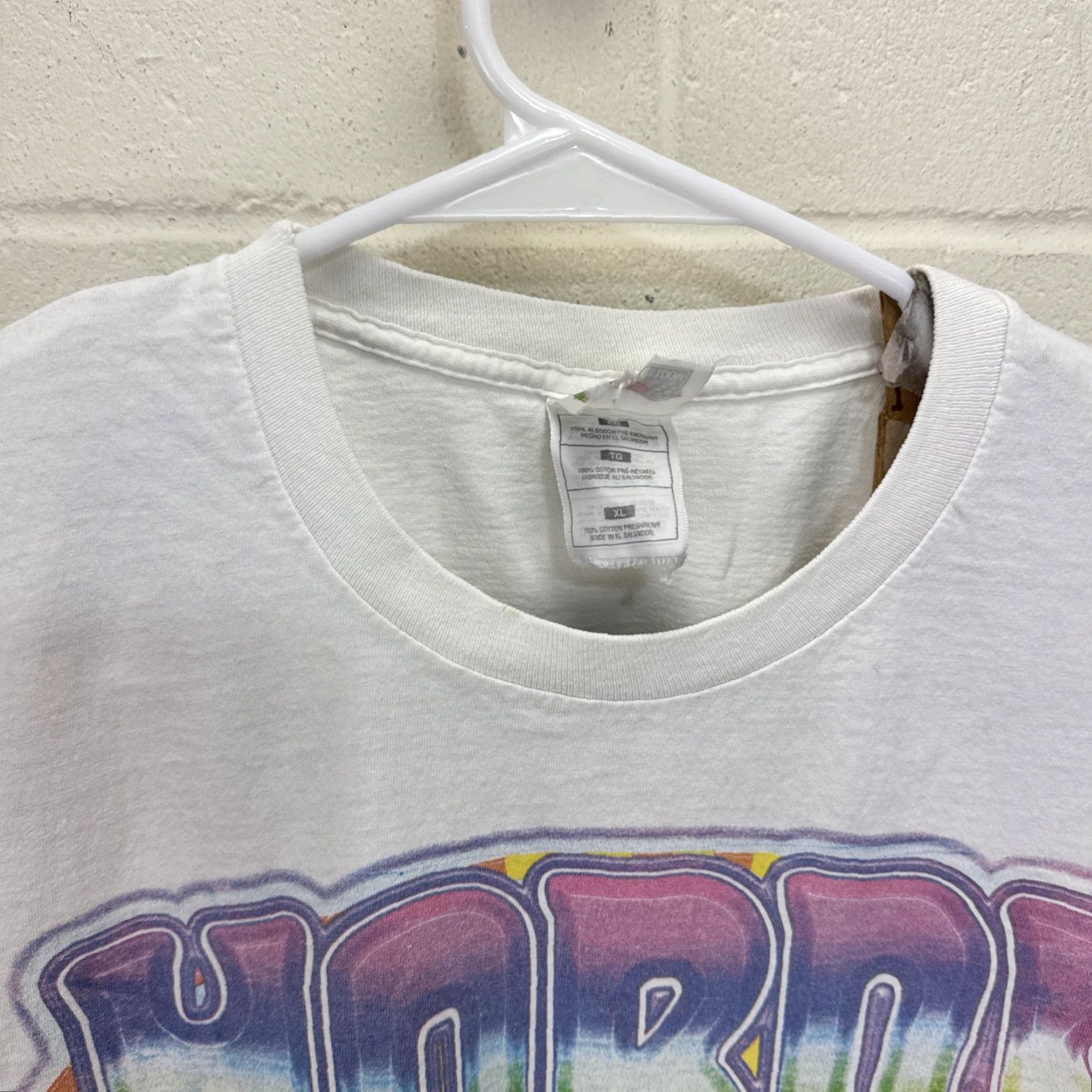 Fruit Of The Loom VINTAGE 90s Horde Festival Blues Traveler Barenaked Ladies Mule XL Band T Shirt Size US XL / EU 56 / 4 - 4 Thumbnail