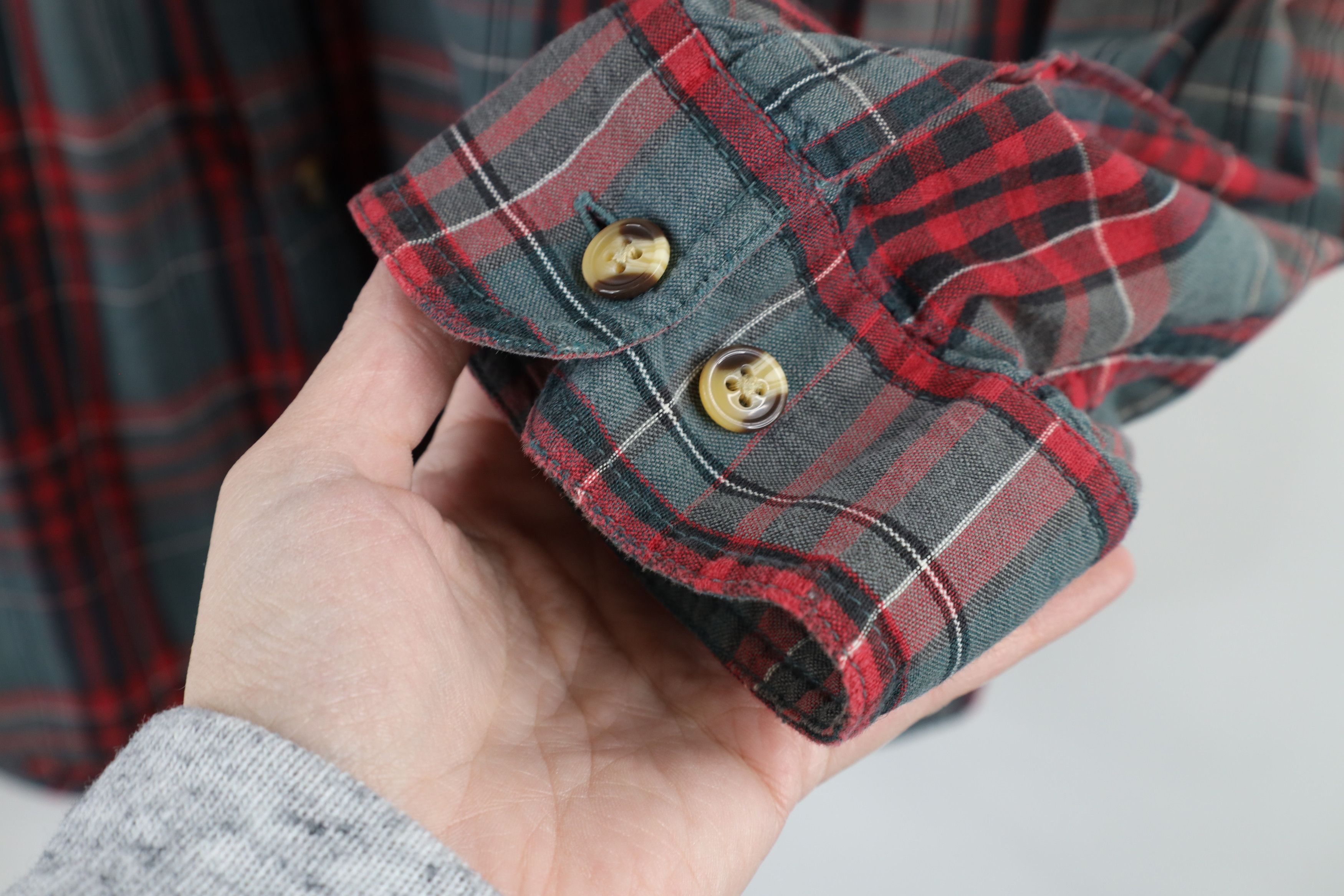 Cabelas × Vintage Vintage 90s Cabelas Pocket Collared Button Shirt Plaid Size US XL / EU 56 / 4 - 14 Thumbnail
