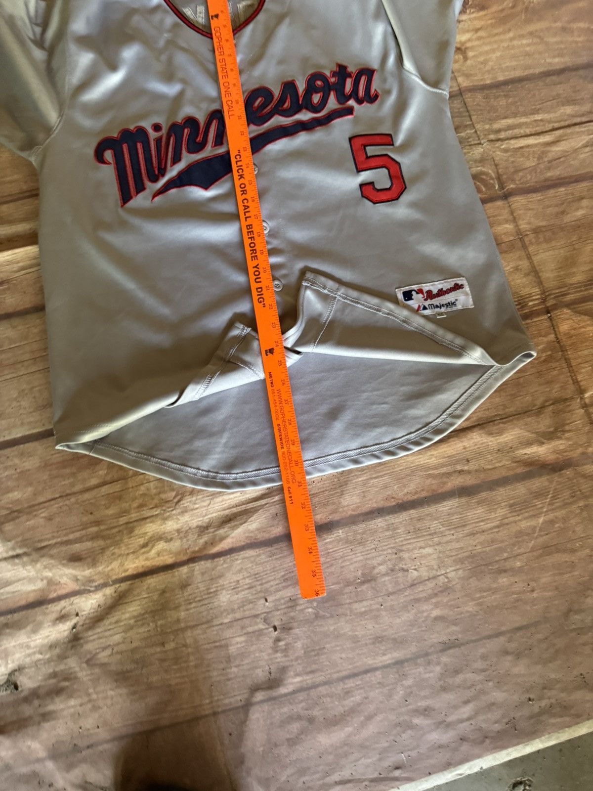 Majestic × Vintage Michael Cuddyer Minnesota Twins Jersey 50th Season Size US L / EU 52-54 / 3 - 7 Thumbnail