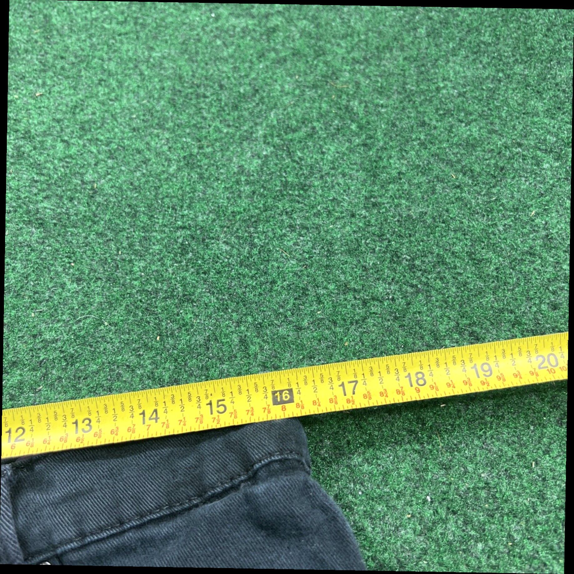 Gloria Vanderbilt Gloria Vanderbilt Amanda Womens Black Jeans Size 16W Straight Leg Measure 32x28 Size 38" / US 16 / IT 52 - 7 Thumbnail