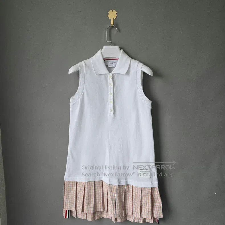 Thom Browne Thom Browne Cotton Sleeveless Dress Size S / US 4 / IT 40 - 1 Thumbnail