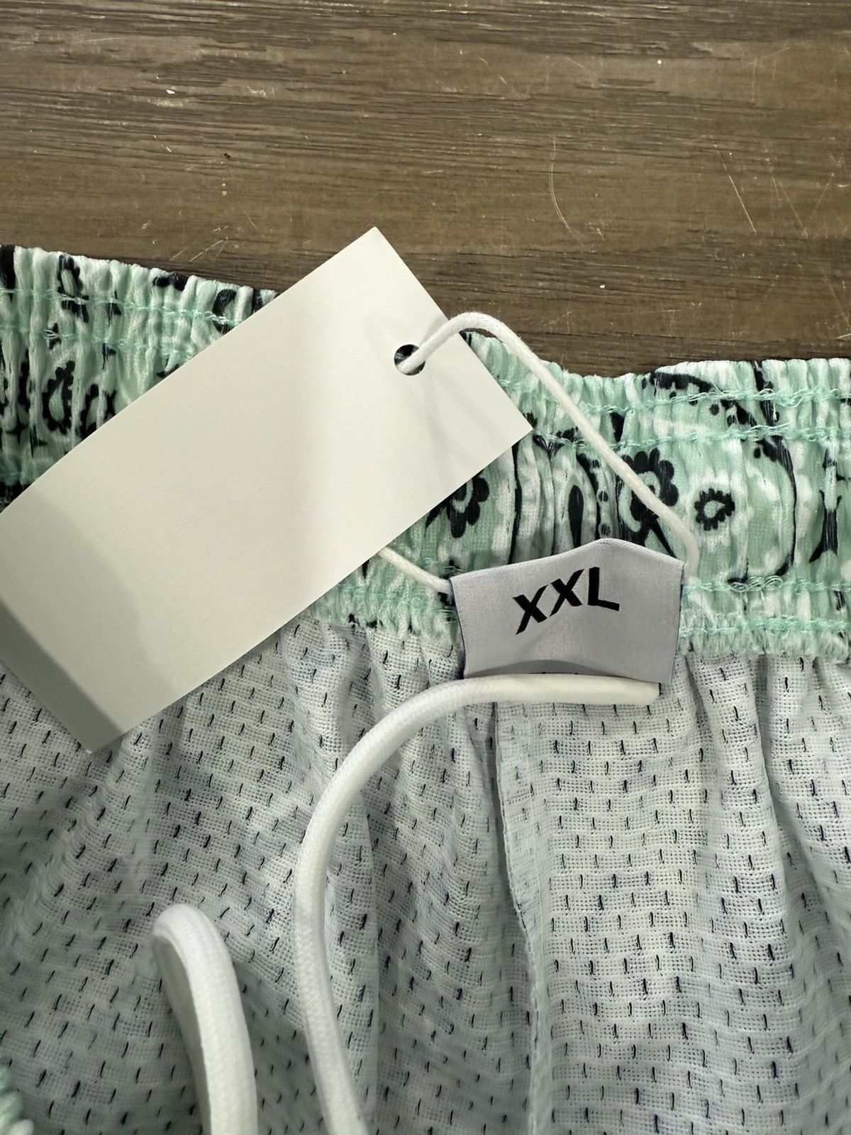 Bravest Studios × Other ⚡️ Bravest Studios Mint Green Paisley Mesh Shorts XXL 2XL ⚡️ Size US 38 / EU 54 - 3 Thumbnail