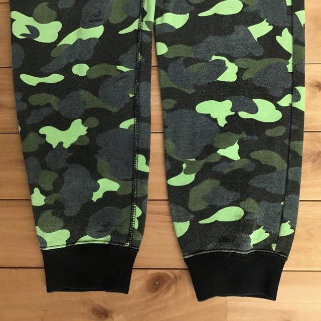 Bape BAPE Neon 1st camo green sweat pants a bathing ape ★size M Size US 32 / EU 48 - 6 Thumbnail