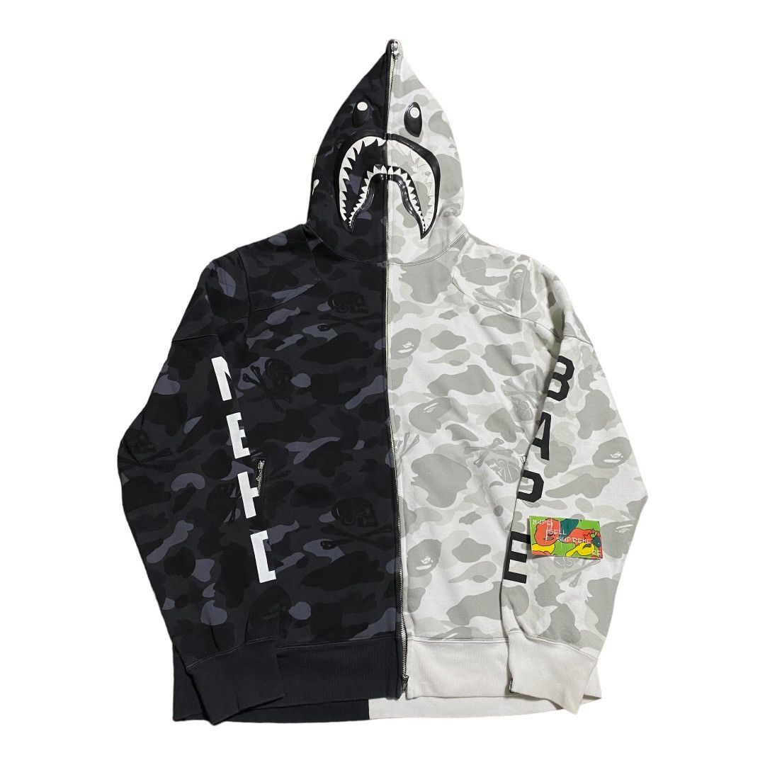 Bape Neighborhood Shark Hoodie | Grailed